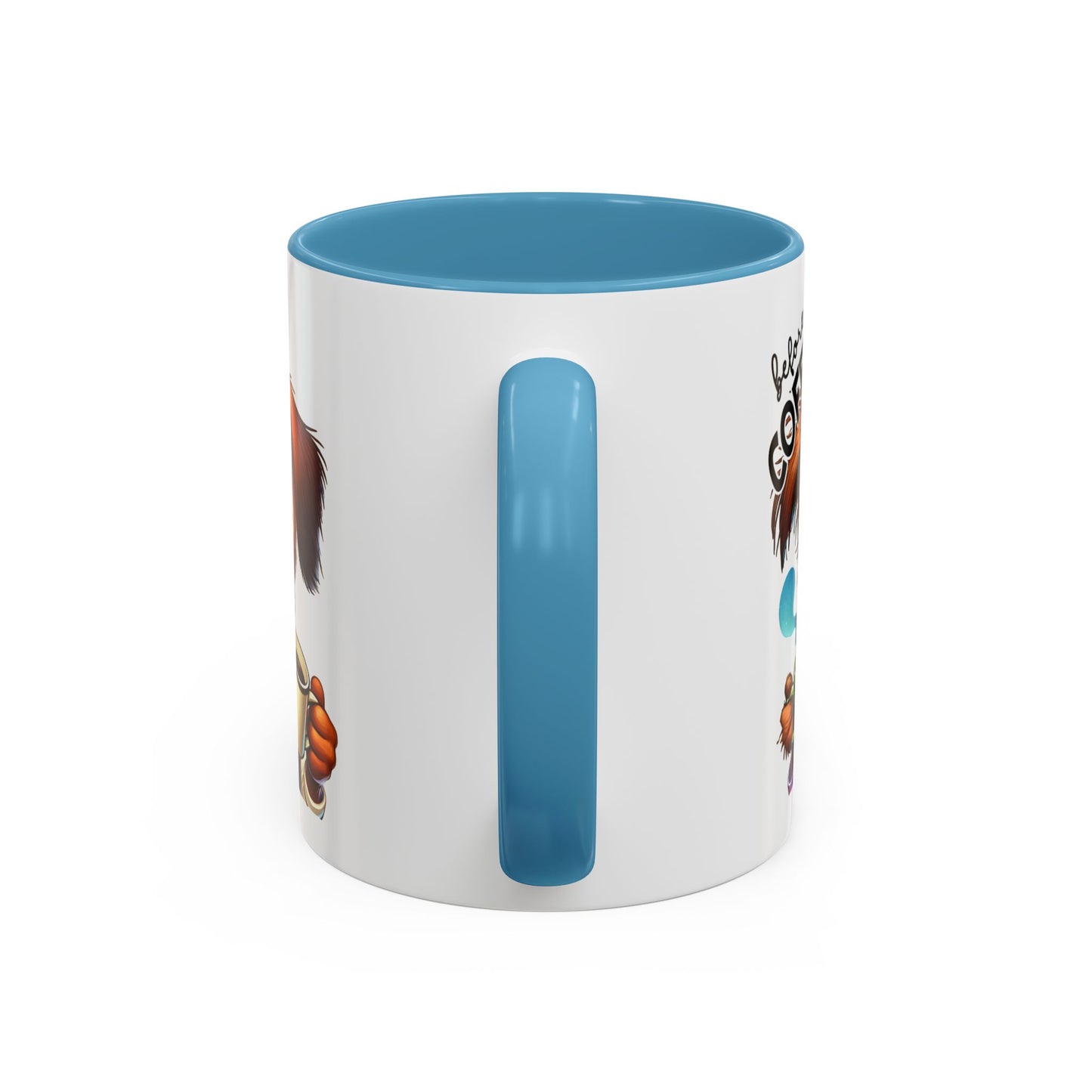 Caffeinated Dog Mug, Funny Pet Lover Coffee Cup, Gift for Dog Owners, Cute Animal Drinkware, Whimsical Home Decor