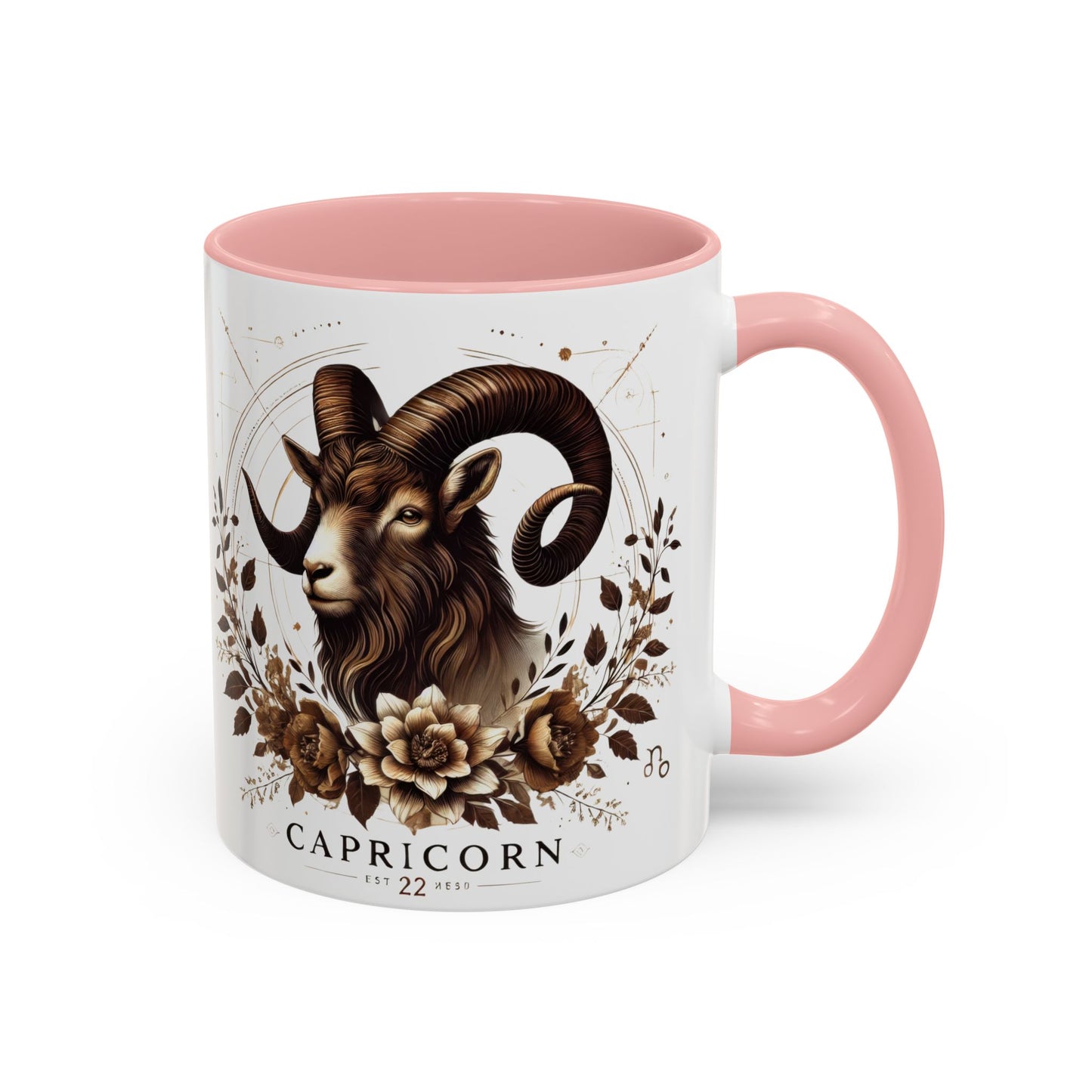 Capricorn Zodiac Coffee Mug - Elegant Astrological Design for Astrology Lovers