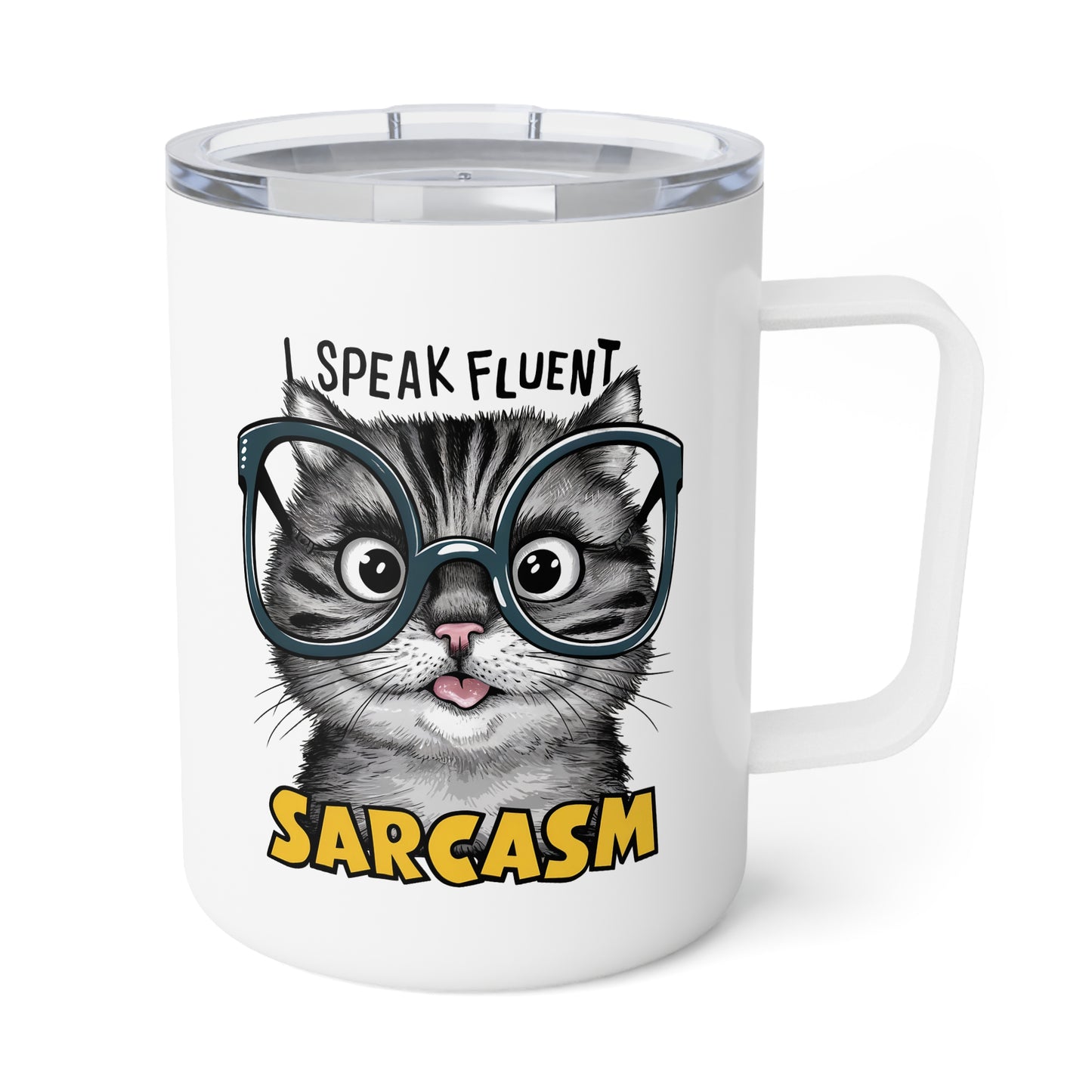 Funny Insulated Coffee Mug, 10oz with Raccoon Design | Great Gift for Animal Lovers & Coffee Enthusiasts, Perfect for Birthdays, [...]