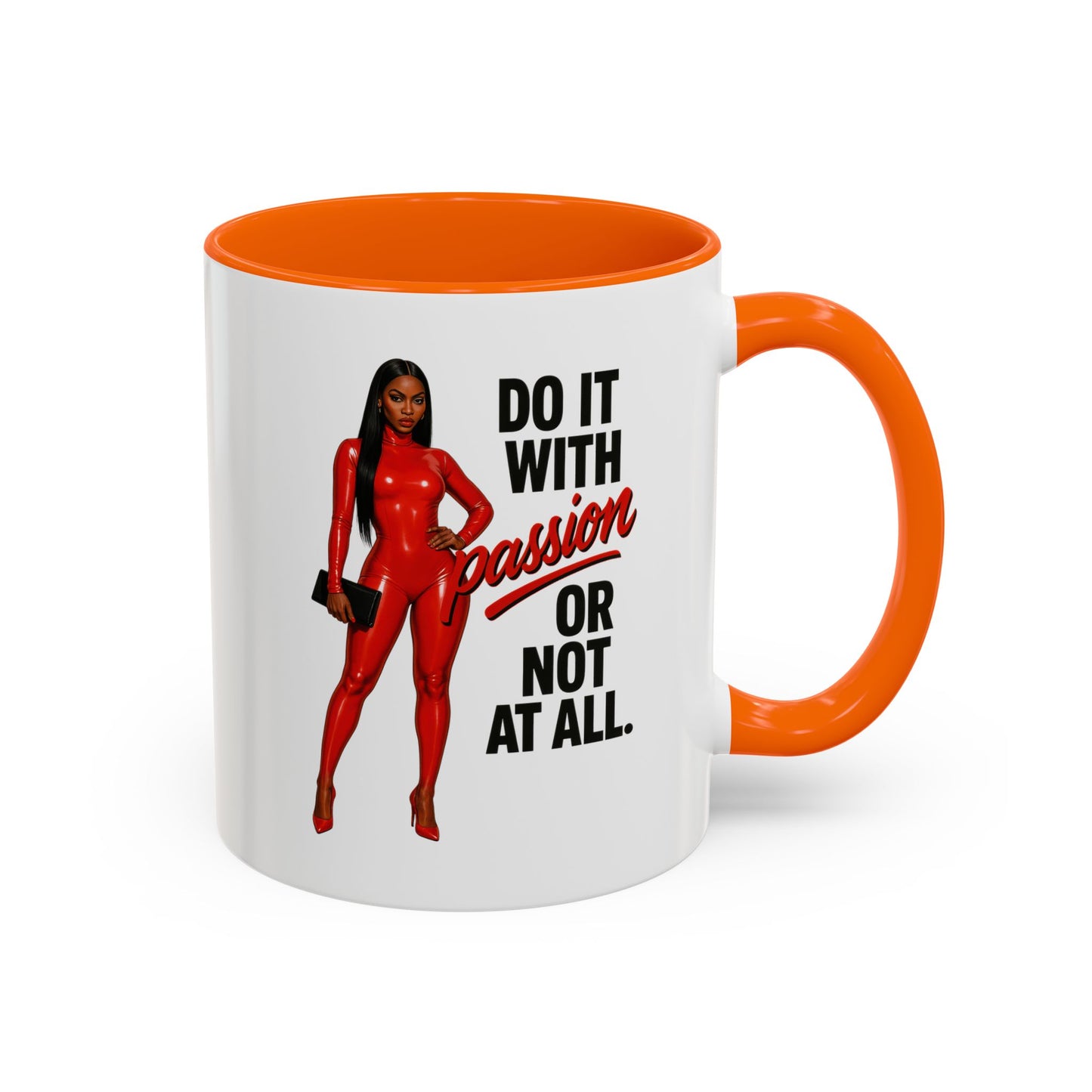 Vibrant Passionate Coffee Mug - Perfect for Tea Lovers, Gift for Friends, Motivational Drinkware, Unique Office Coffee Cup