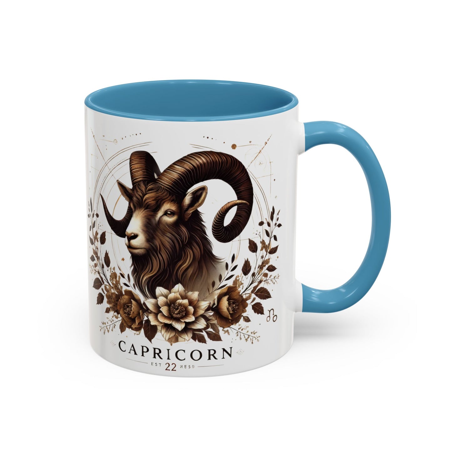 Capricorn Zodiac Coffee Mug - Elegant Astrological Design for Astrology Lovers