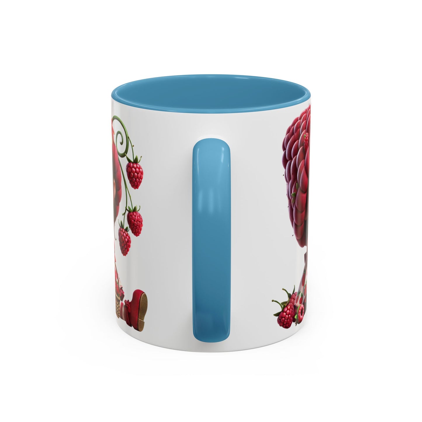 Whimsical Berry Girl Coffee Mug - Perfect for Berry Lovers!