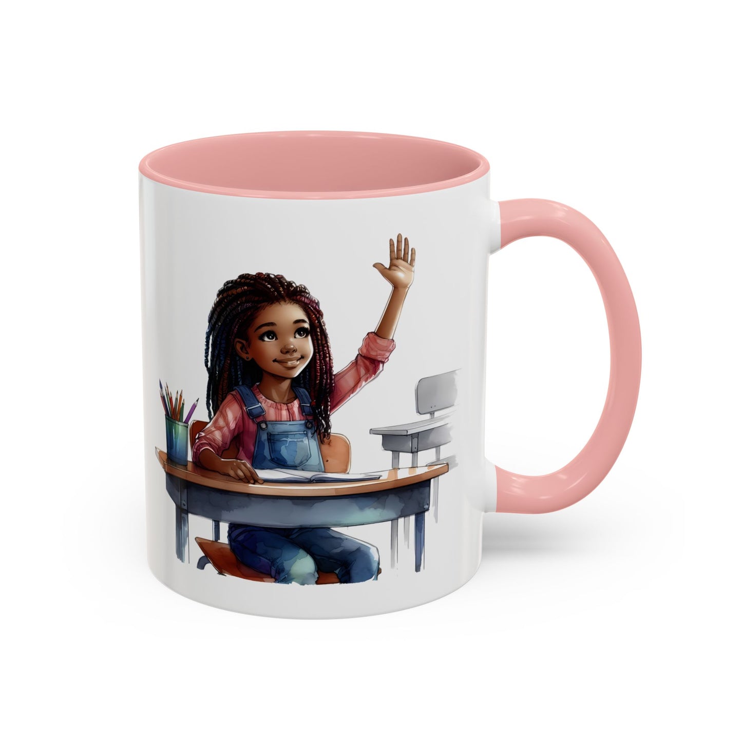 Cheerful Kids' Coffee Mug, Classroom Theme, Back to School Gift, Teacher Appreciation, Personalized Drinkware, Cute Art for Kids