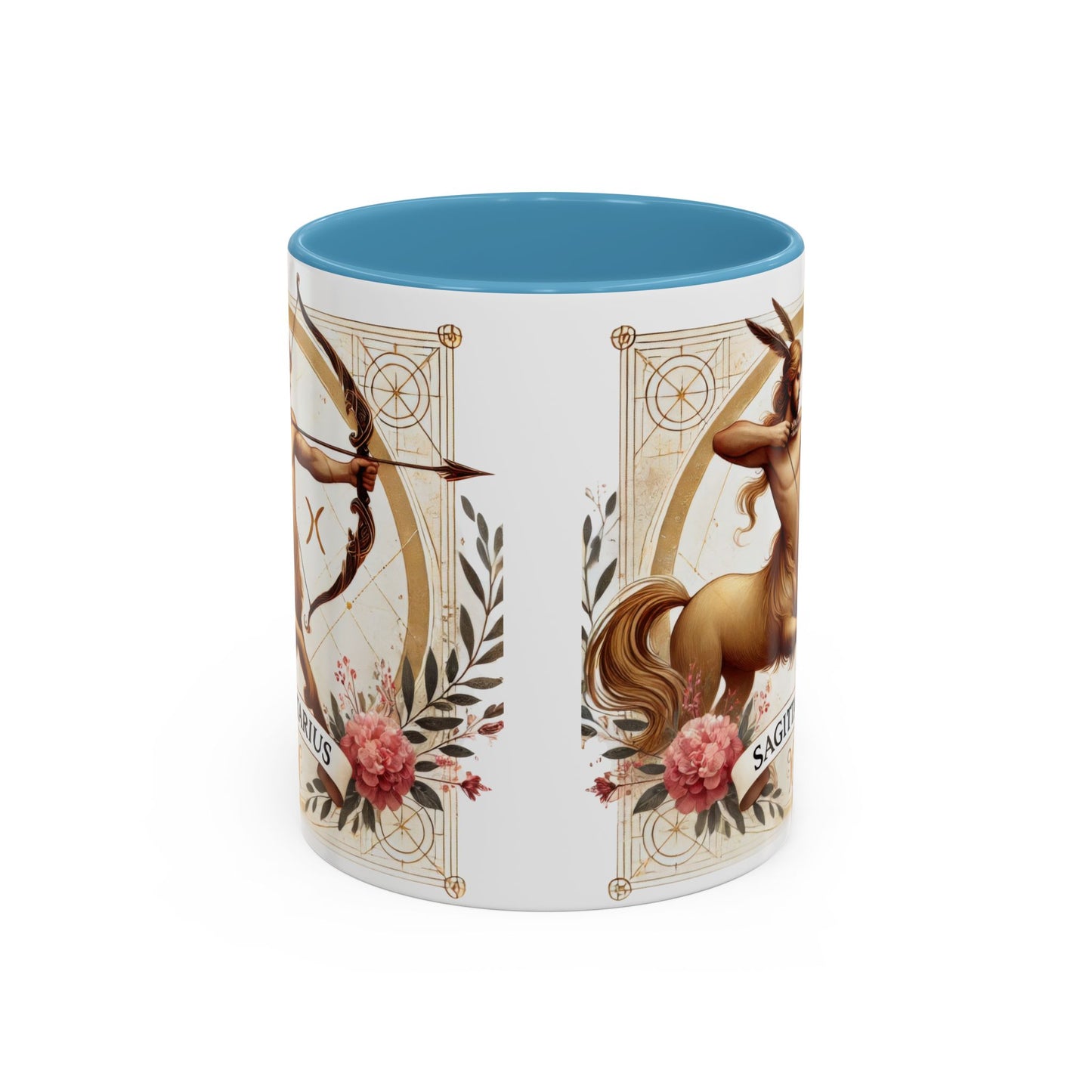Sagittarius Accent Coffee Mug – 11oz & 15oz – Zodiac Inspired Gift for Astrology Lovers