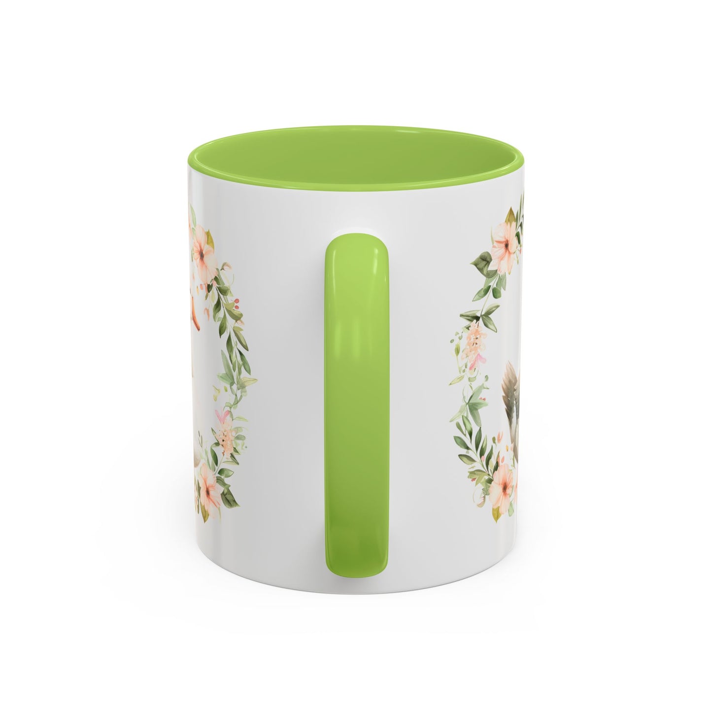 Floral Goose Accent Coffee Mug | Nature Lover Gift, Home Decor, Coffee Lover, Office Mug, Mother's Day Gift