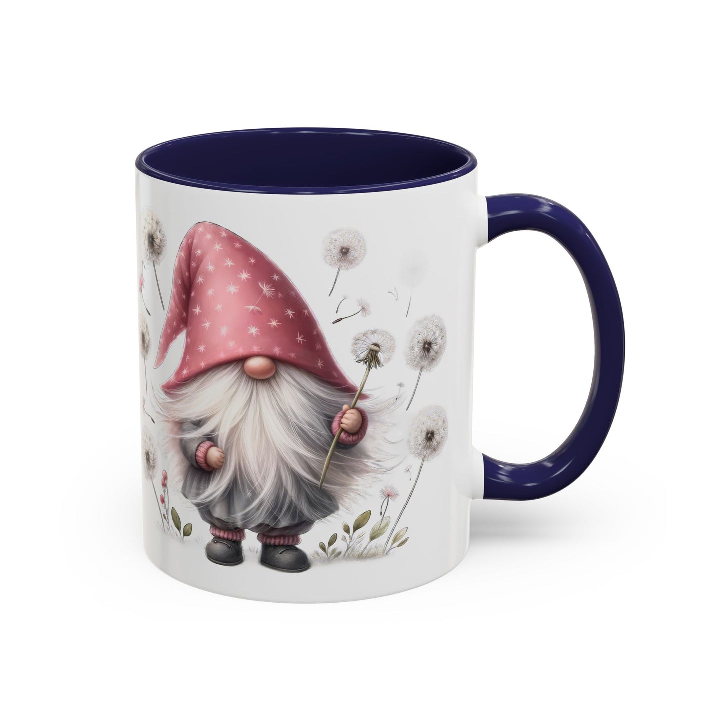 Whimsical Gnome Coffee Mug, Cute Coffee Cup, Garden Home Decor, Perfect Gift for Plant Lovers, Seasonal Celebration Drinkware