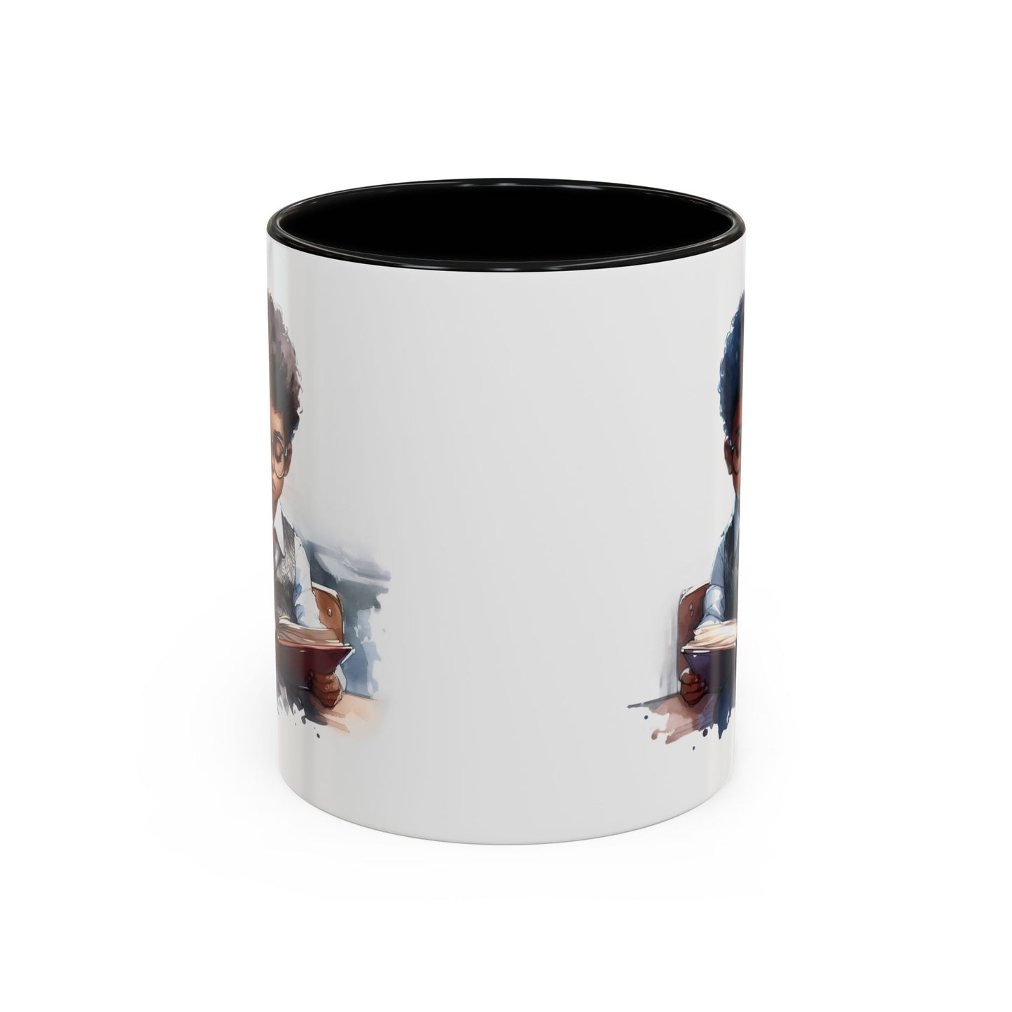 Whimsical Character Coffee Mug, Inspirational Mug, Gift for Readers, Unique Art Mug, Personalized Coffee Cup