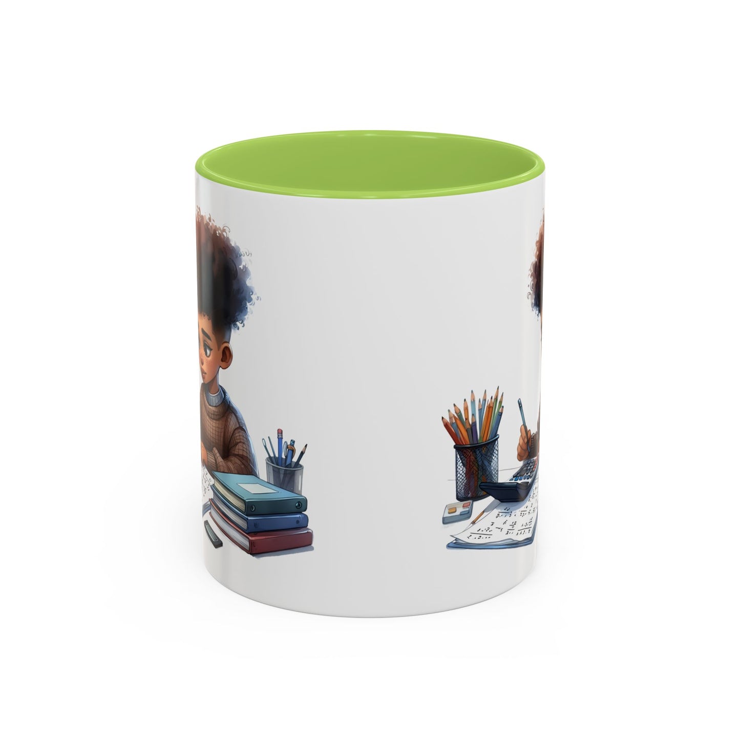 Charming Study Buddy Coffee Mug, Cute Gift for Students, Writers, Back to School, Personalized Teacher Gift, Unique Desk Decor