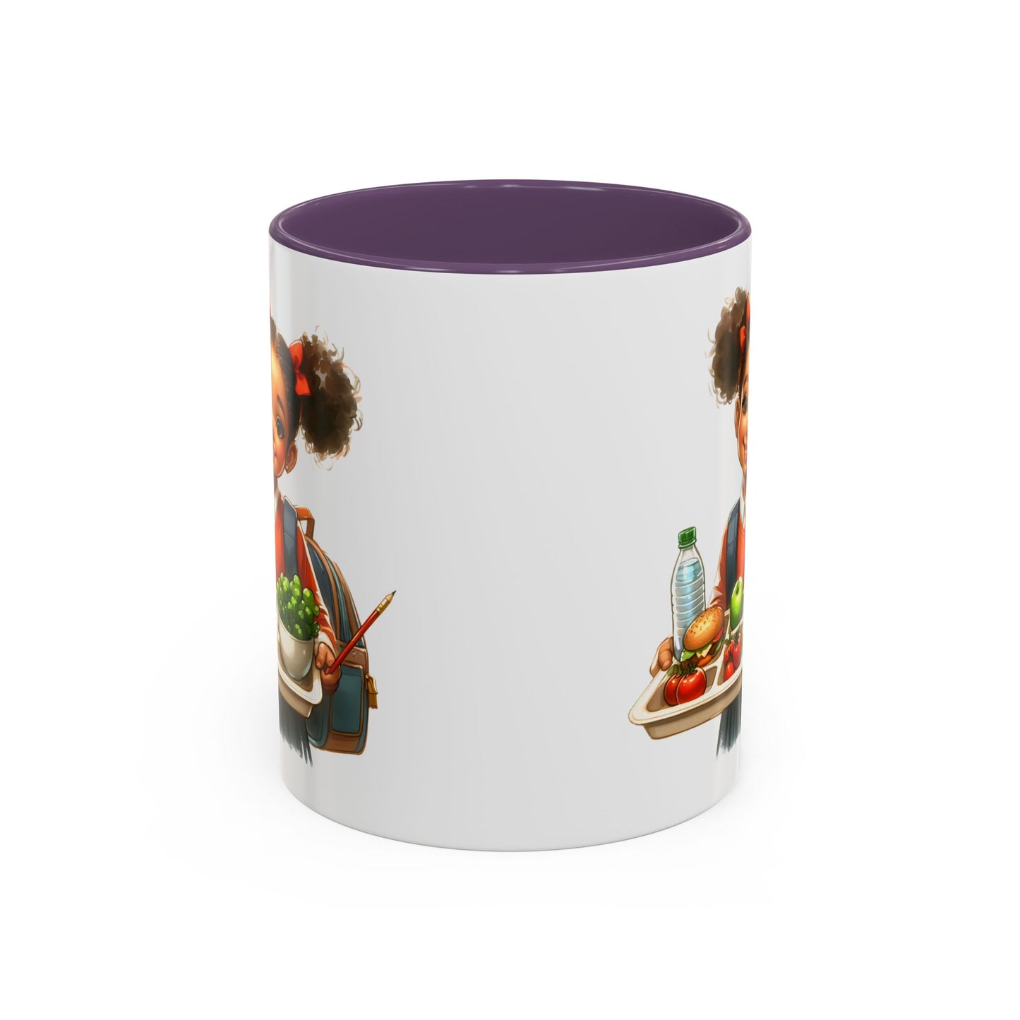 Happy Kids Accent Coffee Mug - Fun Drinkware for Home, School, Nursery, Gifts, Birthday, Holidays, Cute Design