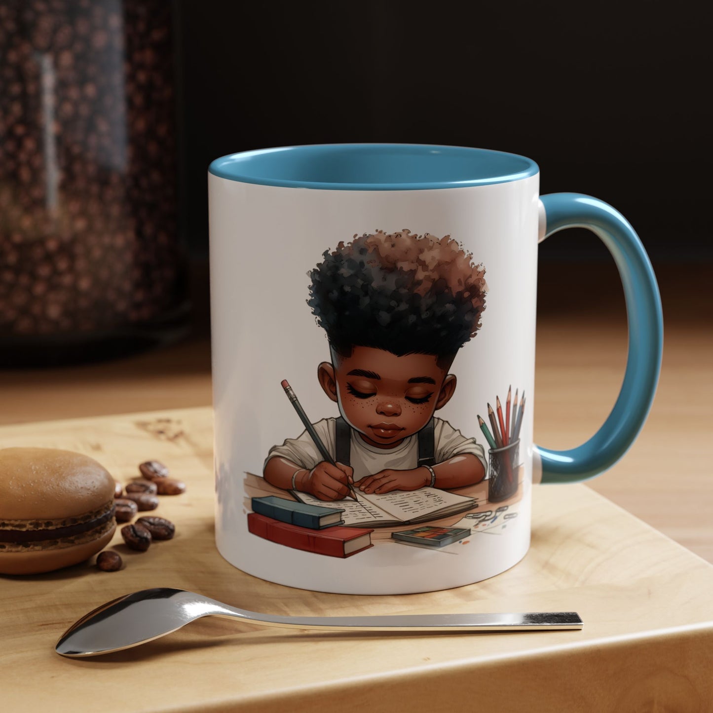 Creative Kids Coffee Mug – Inspirational Gift for Students, Back to School, Artist, Personalized, Motivational Decoration