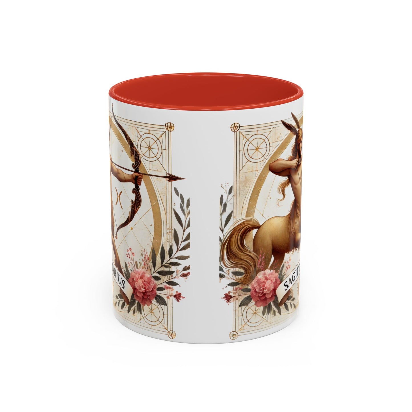 Sagittarius Accent Coffee Mug – 11oz & 15oz – Zodiac Inspired Gift for Astrology Lovers