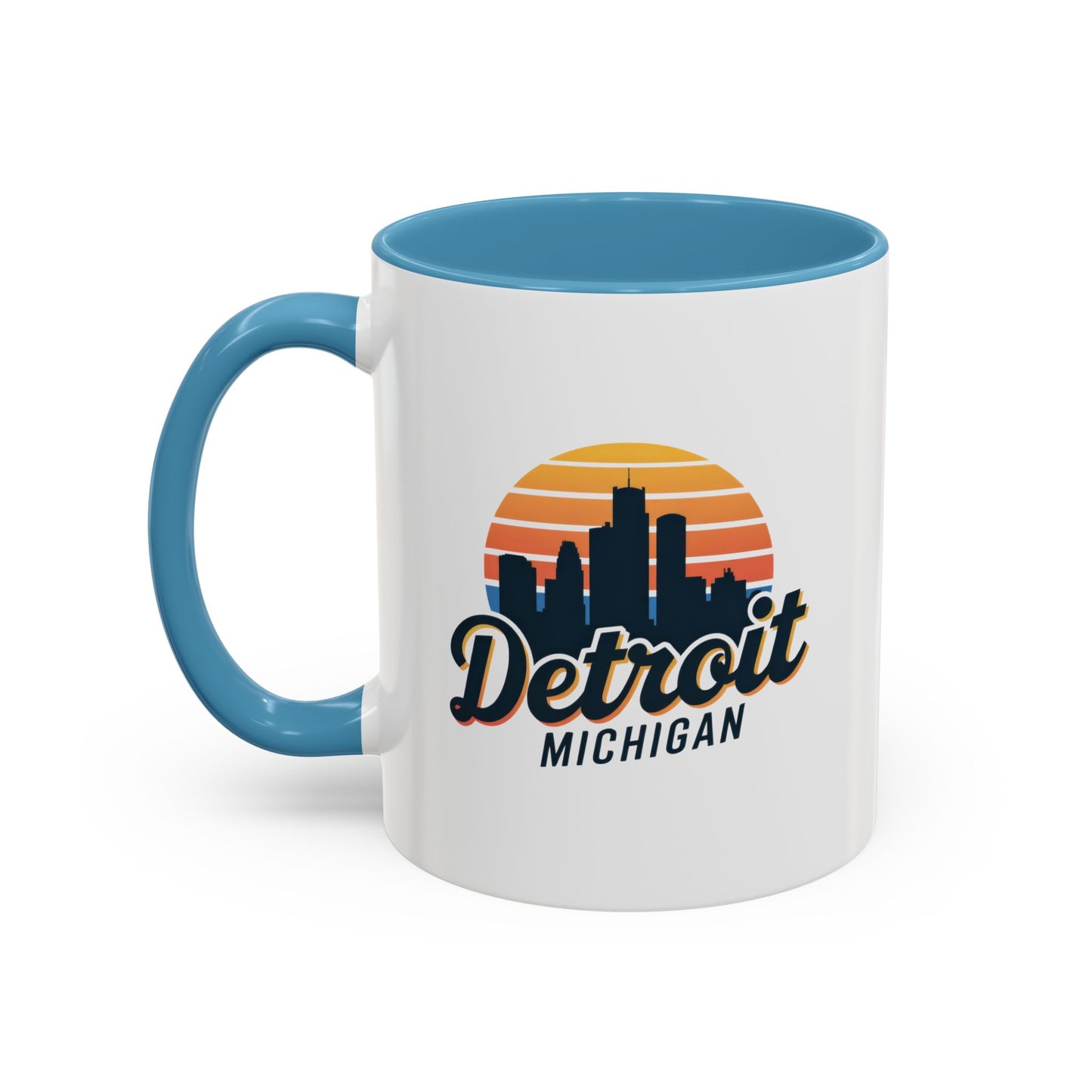 Detroit Skyline Coffee Mug - Perfect for Home, Gifts, Office Decor, Travel, Sunsets