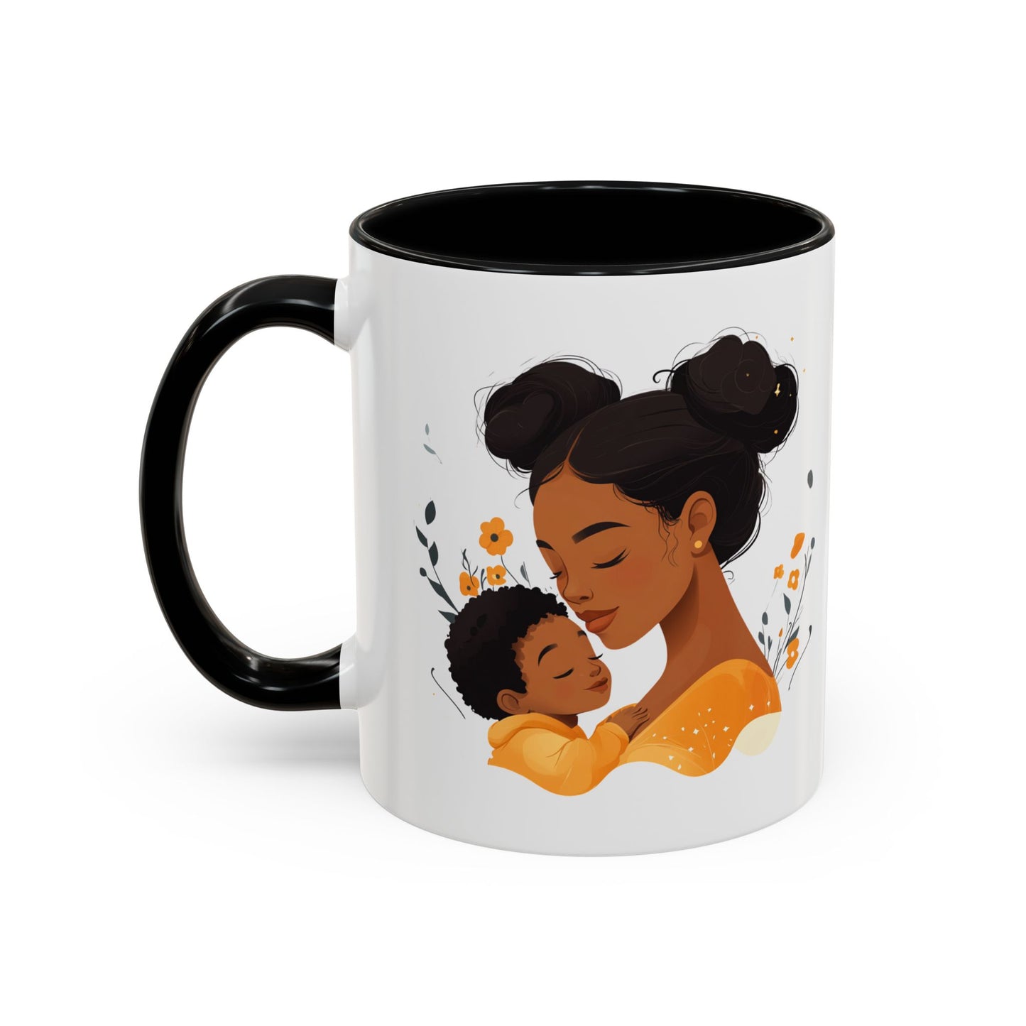 Mommy & Me Coffee Mug, Heartwarming Gift for Mother, Family Bonding, Mother's Day, Cozy Drinkware