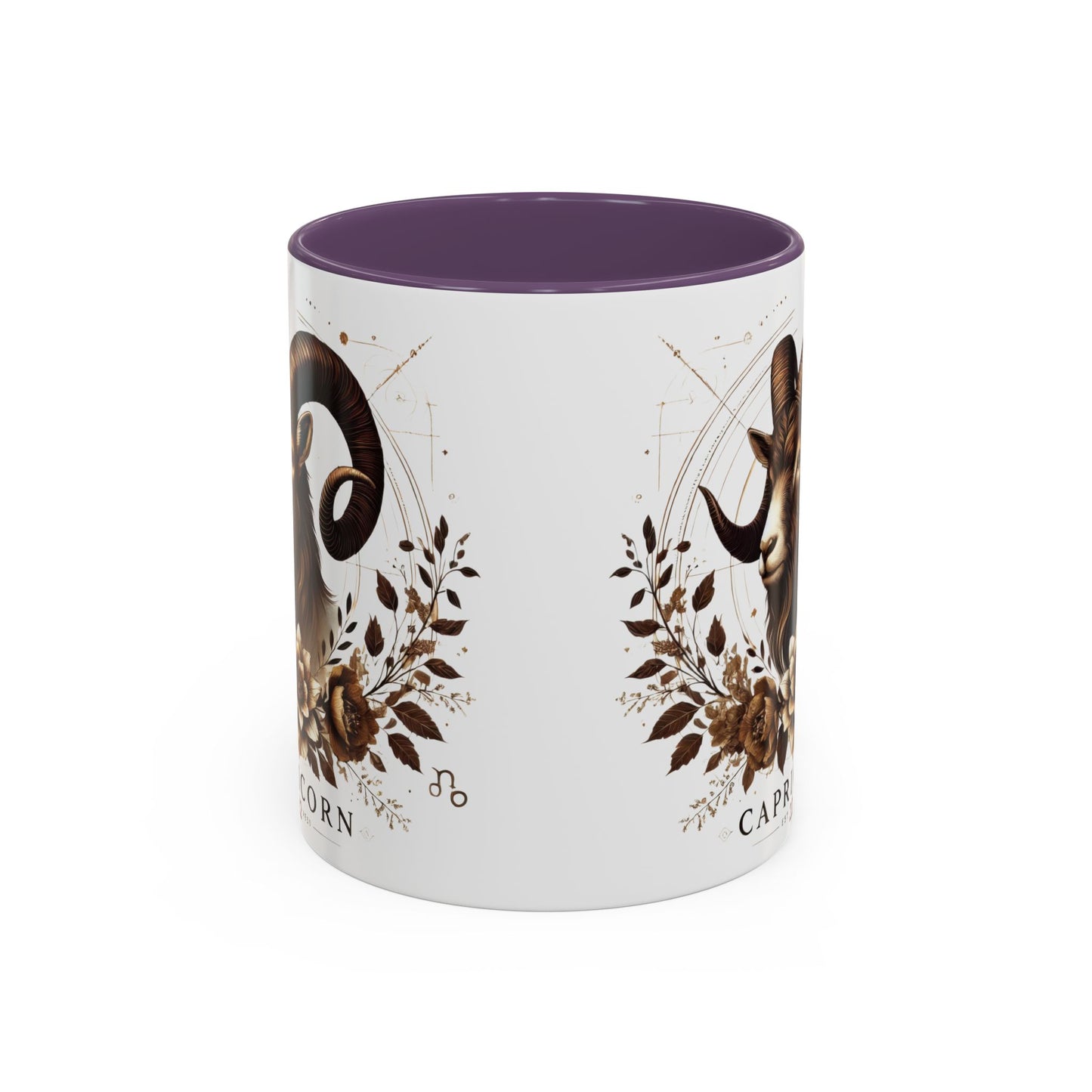 Capricorn Zodiac Coffee Mug - Elegant Astrological Design for Astrology Lovers