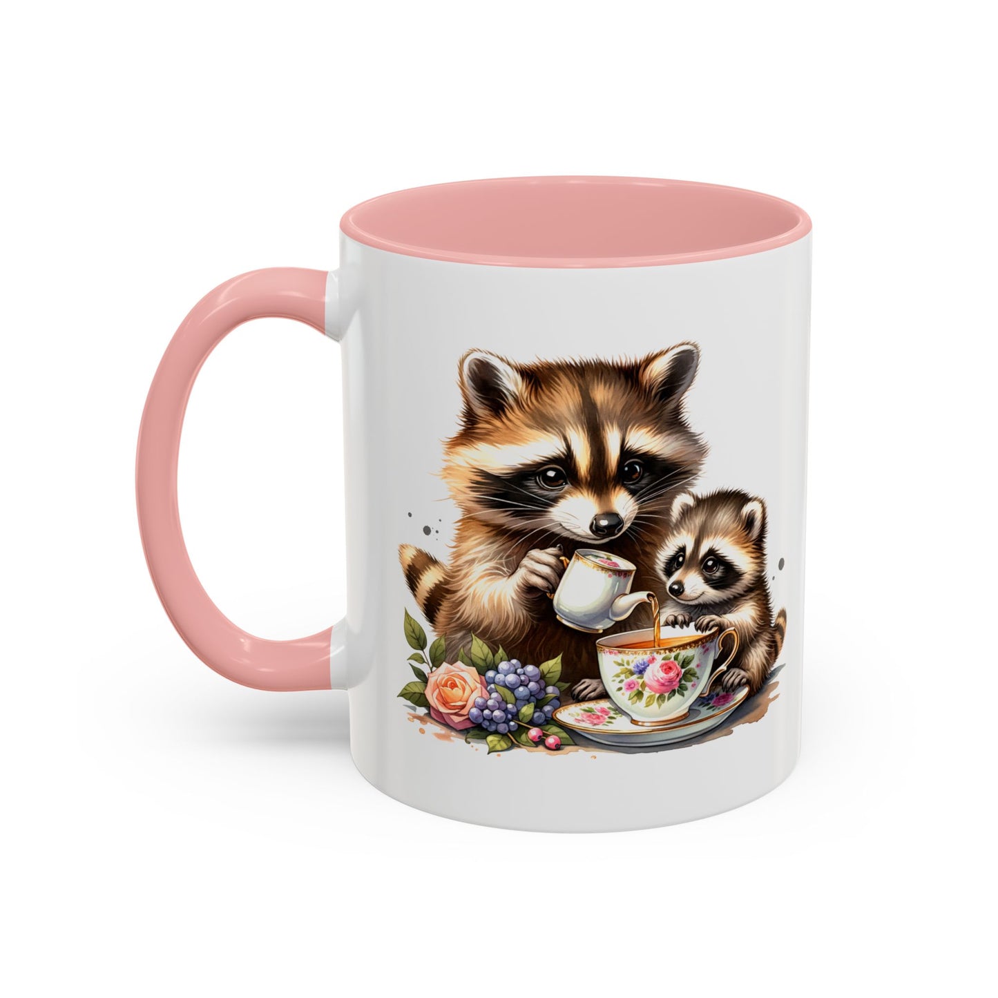 Whimsical Raccoon Coffee Mug - Perfect Gift for Animal Lovers, Cute Kitchen Decor, Tea Lovers, Nature Enthusiasts, Mother's Day