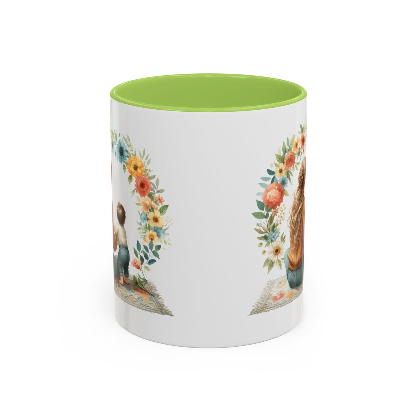 Warm Floral Family Coffee Mug - Perfect Gift for Moms, Home Decor, Cozy Vibes, Mother's Day, Tea Lovers, Baby Showers