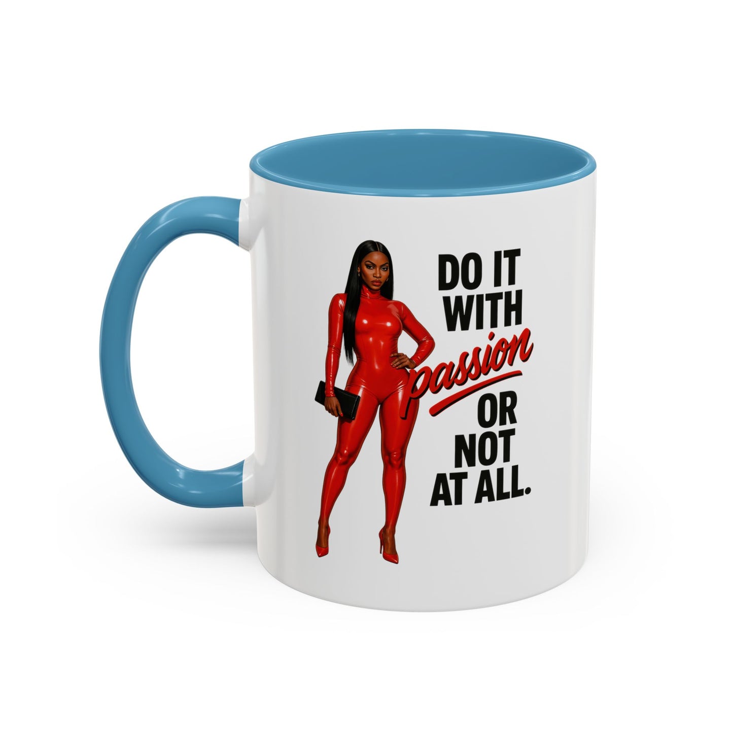 Vibrant Passionate Coffee Mug - Perfect for Tea Lovers, Gift for Friends, Motivational Drinkware, Unique Office Coffee Cup