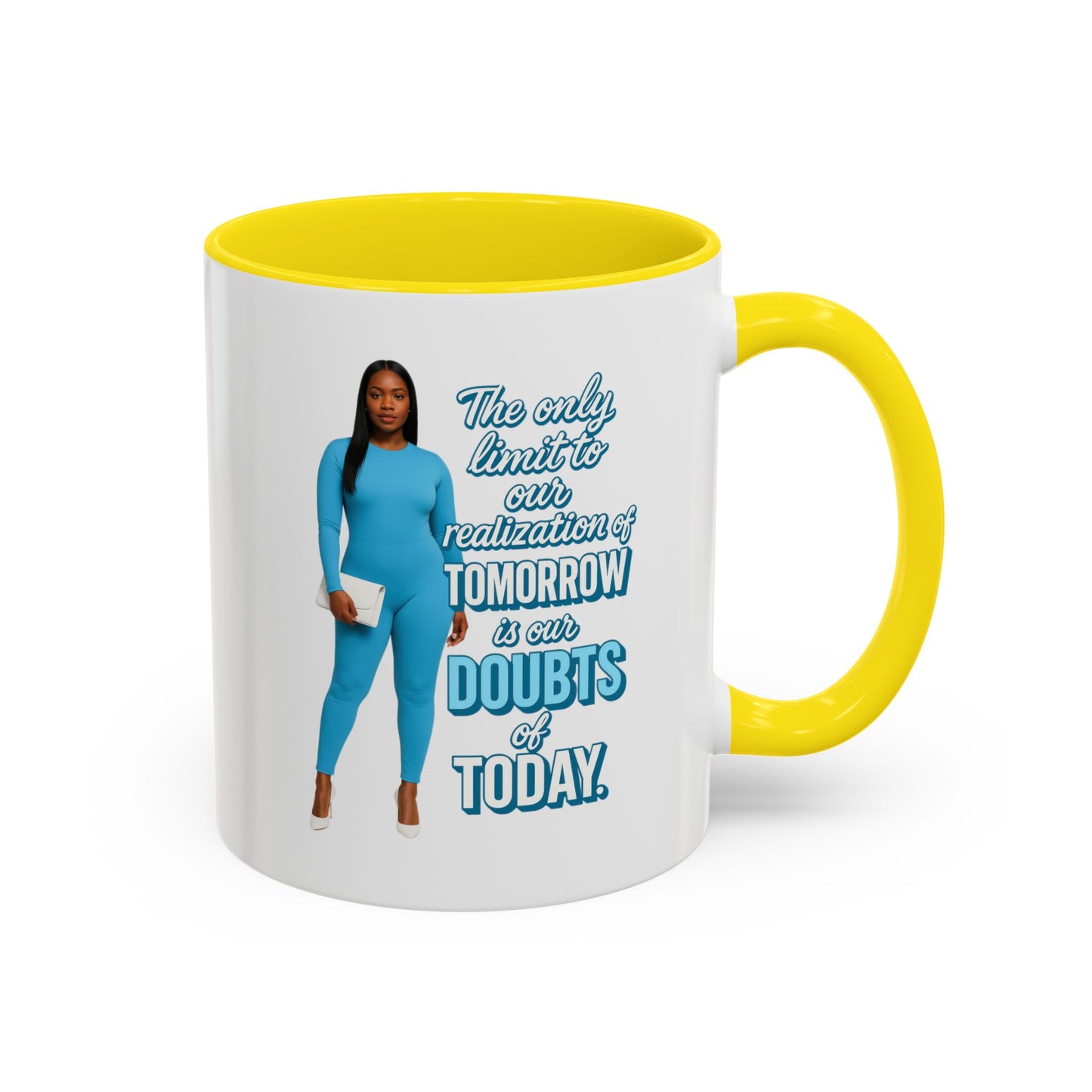 Inspirational Coffee Mug - Motivational Gift for Friends, Journaling, Home Office Decor, Self-Improvement, Daily Affirmation