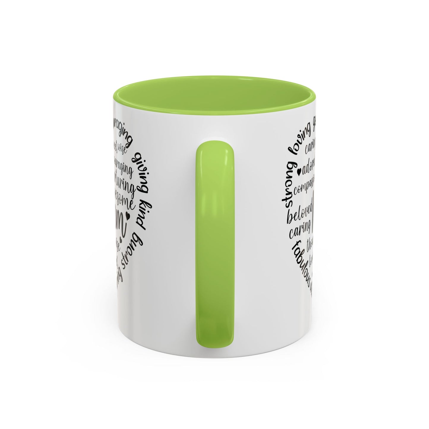 Inspirational Mum Coffee Mug - Perfect Gift for Mother’s Day, Birthdays, or Just Because, Unique Black Accent Mug