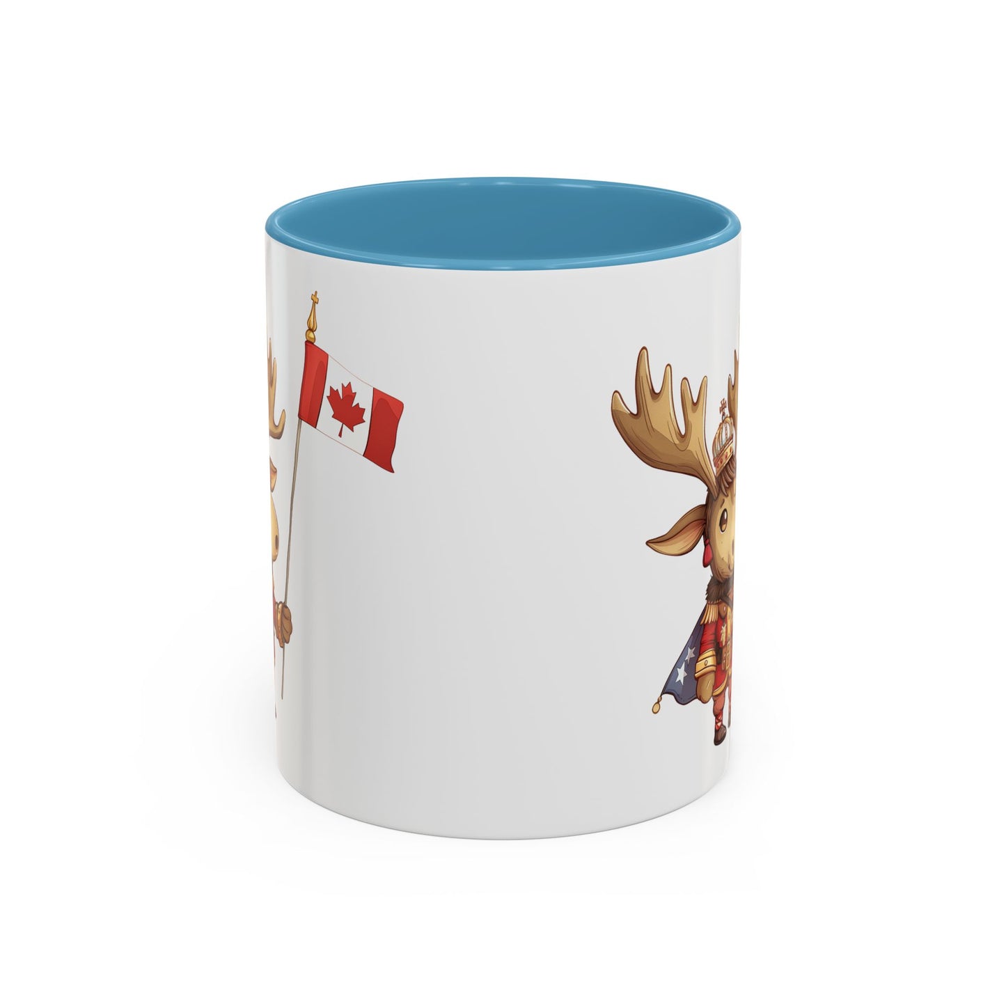 Canada Moose Accent Coffee Mug, Funny Moose Mug, Canadian Gift, Cute Animal Mug, Canada Day Mug, Holiday Coffee Cup