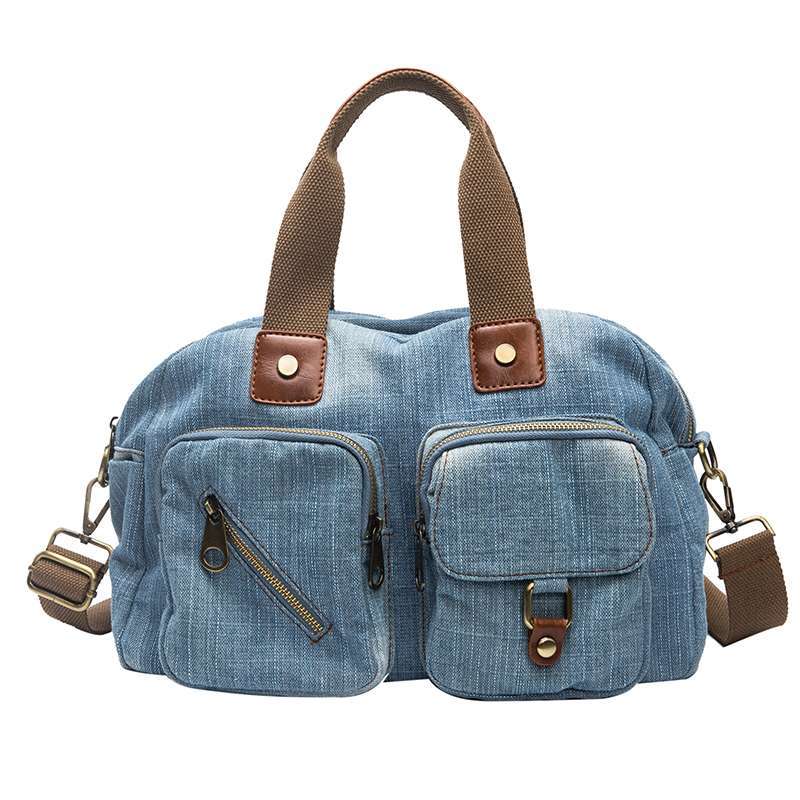 Denim bag canvas bag