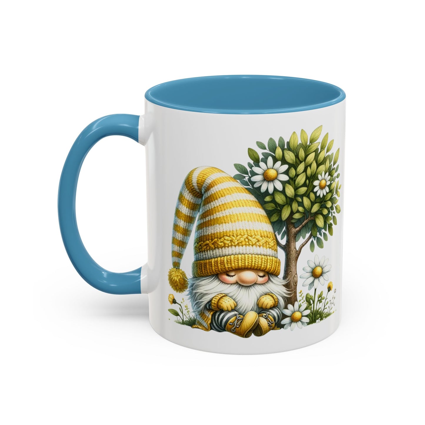 Whimsical Gnome Coffee Mug - Perfect for Garden Lovers, Home Decor, Gift for Friends, Cozy Mornings, Spring Celebrations