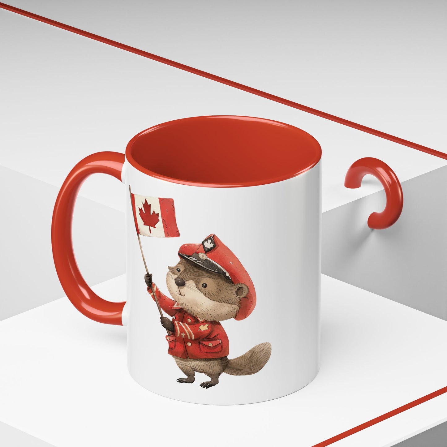 Adorable Canadian Beaver Coffee Mug | Cute Animal Lover Gift, Canada Day Celebration, Home Decor, Fun Office Mug, Tea Lover