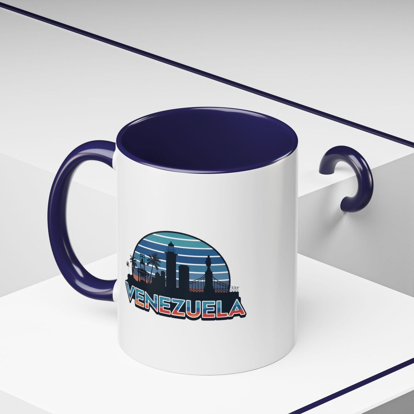 Venezuelan Accent Coffee Mug, Travel Souvenir, Unique Gift, Tropical Vibes, Coffee Lovers, Home Decor