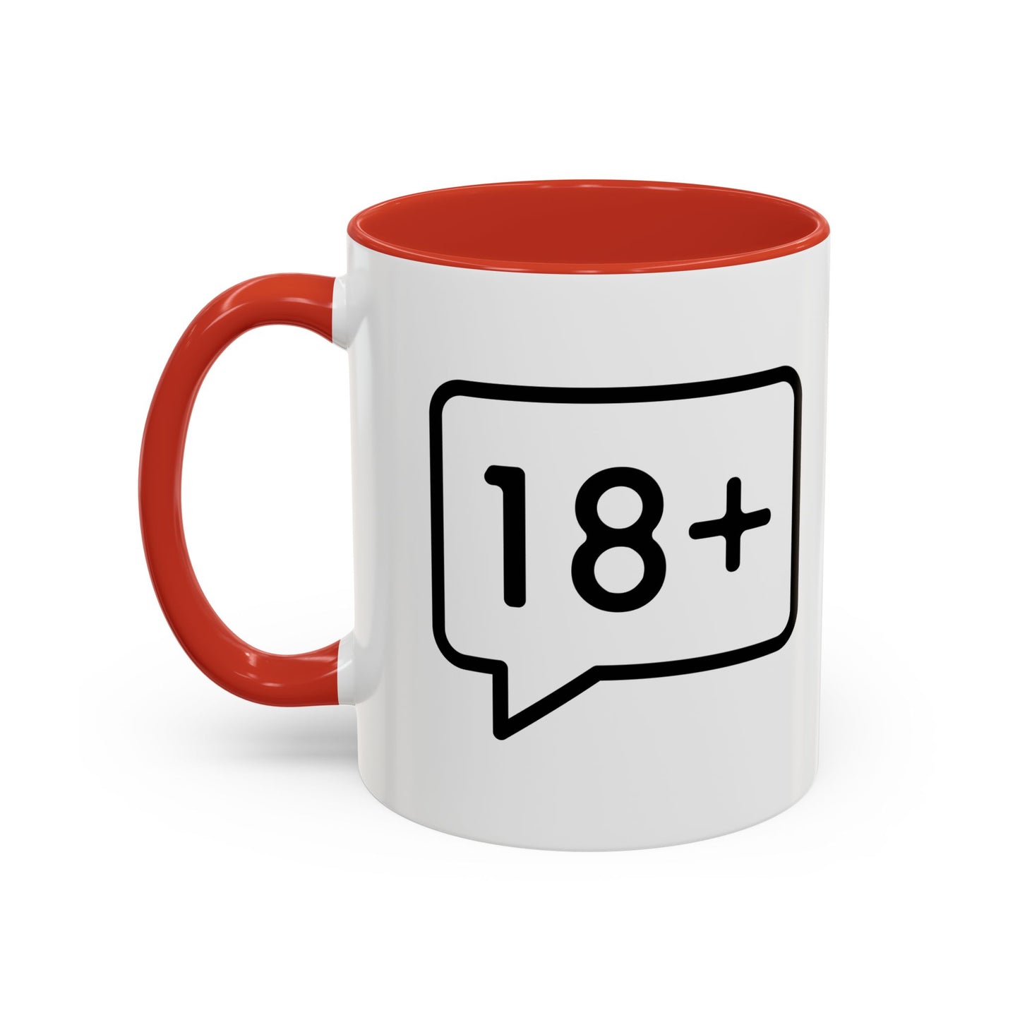 Adult-Only Accent Coffee Mug | Fun 18+ Design, Gift for Coffee Lovers, Unique Housewarming Gift, Perfect for Birthdays, Funny Office Mug