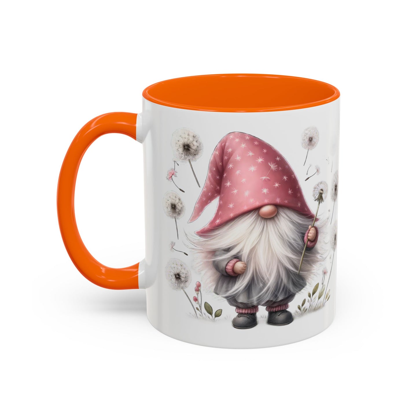 Whimsical Gnome Coffee Mug, Cute Coffee Cup, Garden Home Decor, Perfect Gift for Plant Lovers, Seasonal Celebration Drinkware