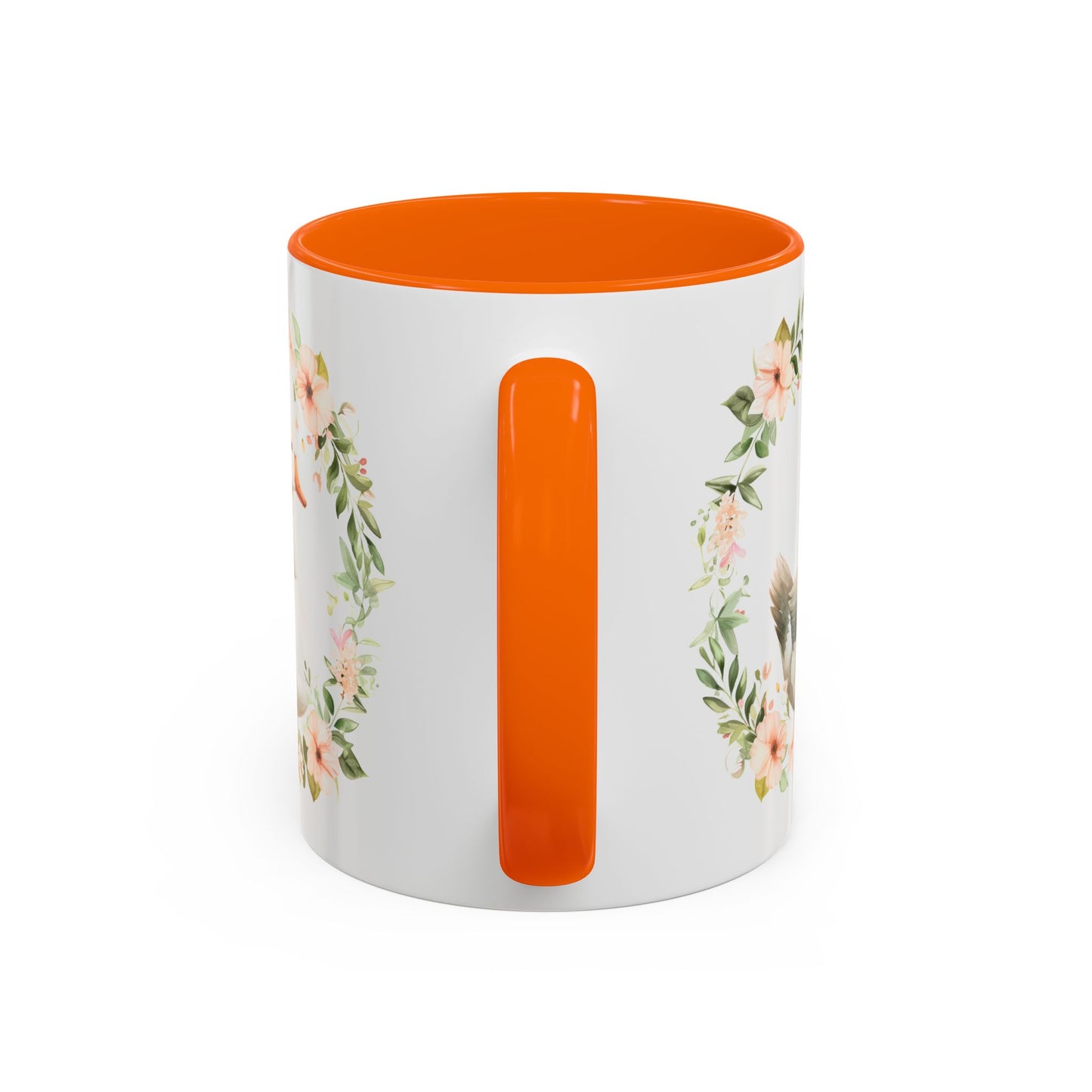 Floral Goose Accent Coffee Mug | Nature Lover Gift, Home Decor, Coffee Lover, Office Mug, Mother's Day Gift