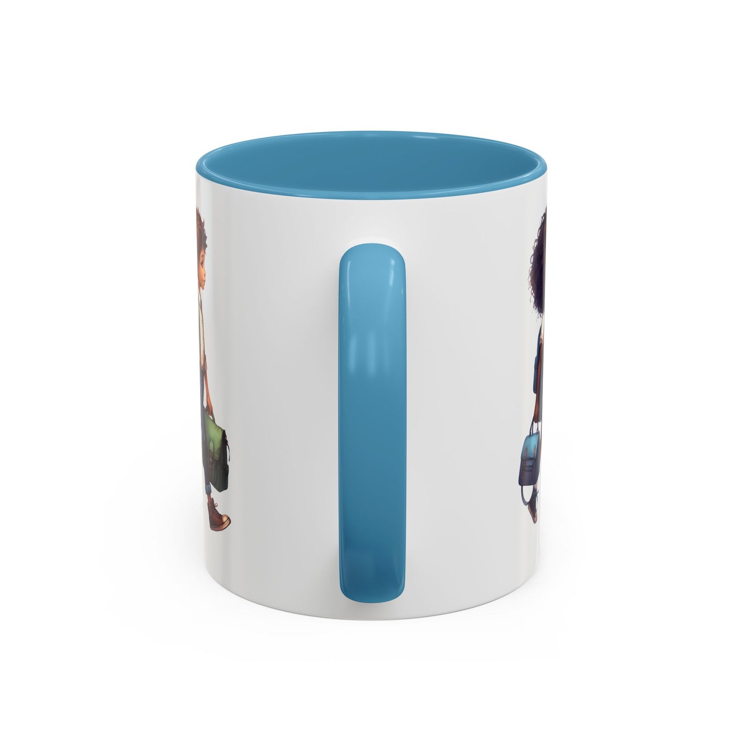 Kids' Adventure Coffee Mug - Perfect for Back to School, Cute Illustrations, Gift for Teachers, Children, and Artwork Lovers