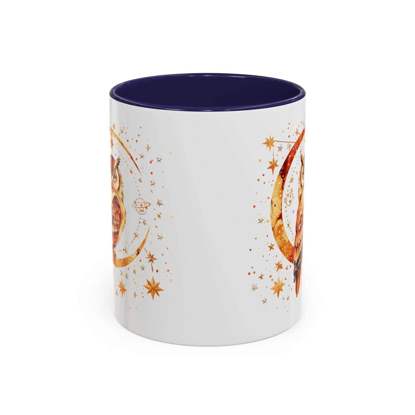 Mystical Owl Coffee Mug - Celestial Decor, Perfect Gift for Owl Lovers, Cozy Vibes, Unique Home Accents, Astrology Tea Cup