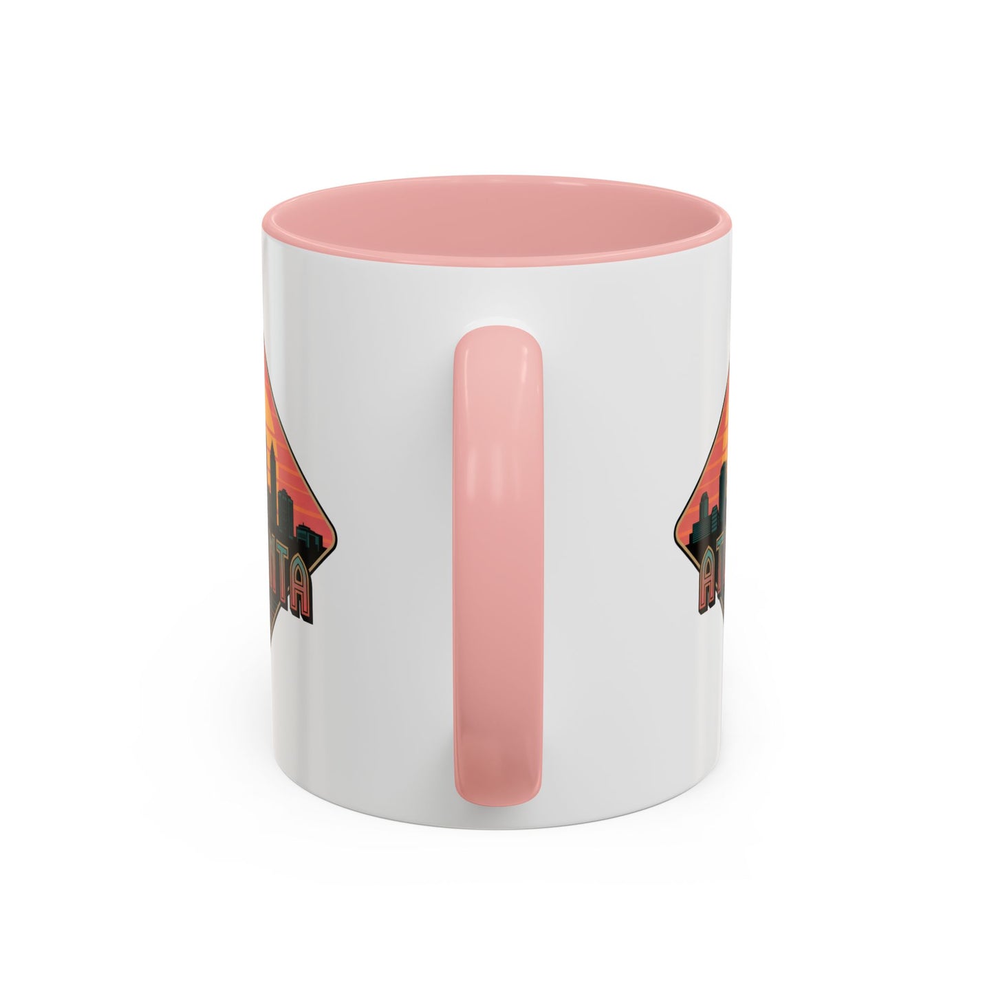 Atlanta Skyline Accent Coffee Mug, Unique Gift for Coffee Lovers, Home Decor, Travel Souvenir, Urban Style Mug