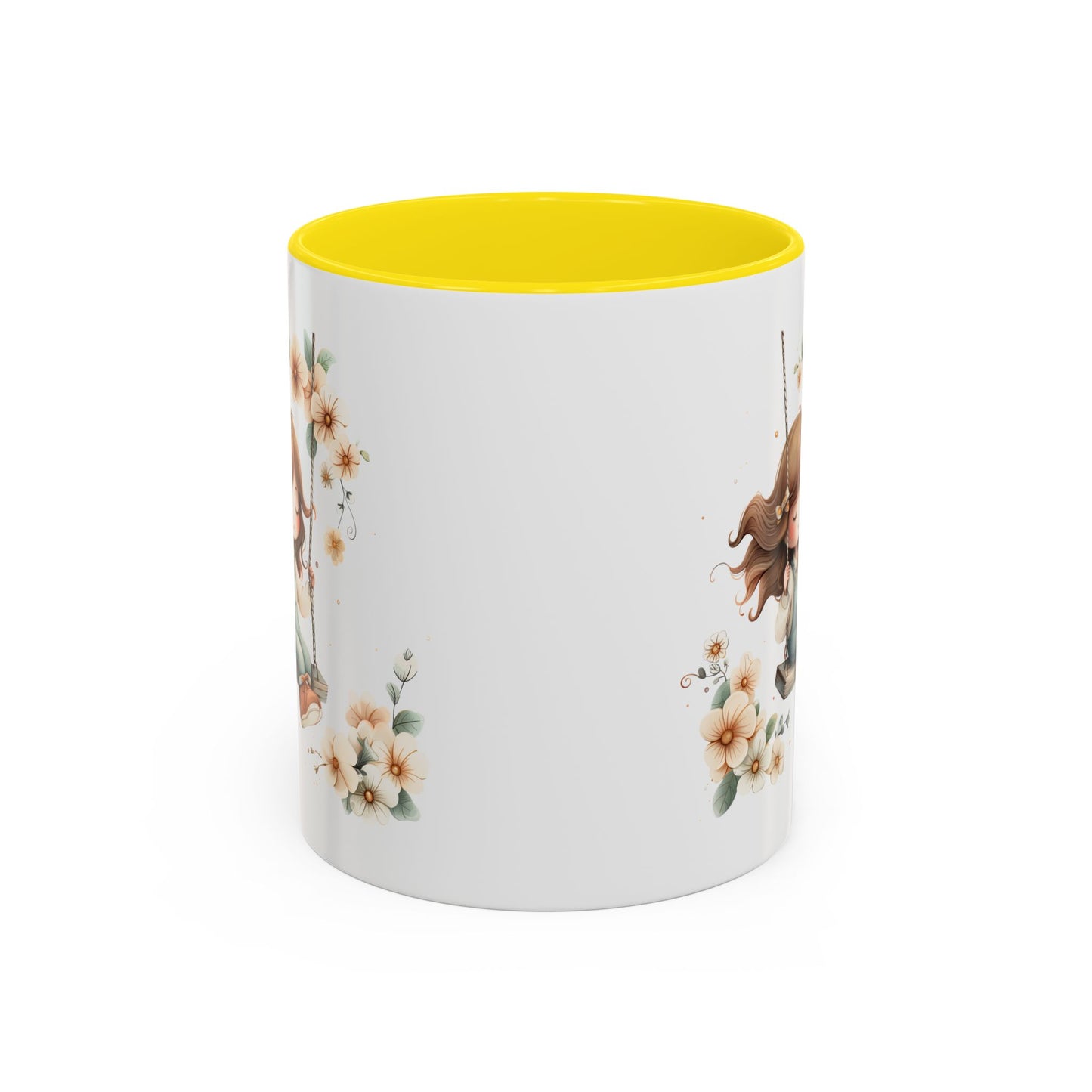 Whimsical Floral Coffee Mug - Cute Gift for Tea Lovers, Cozy Home Decor, Spring Celebration, Enjoy Your Favorite Beverages