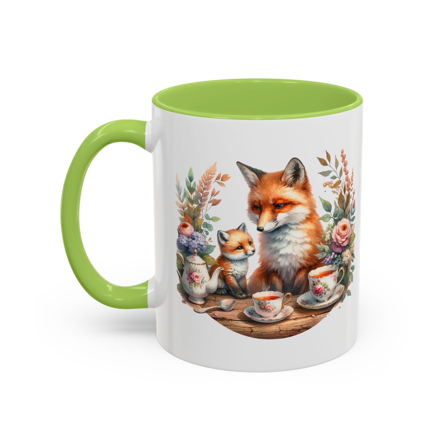 Whimsical Fox Art Coffee Mug - Perfect Gift for Nature Lovers, Home Decor, Animal Enthusiasts, Birthday, Mother's Day