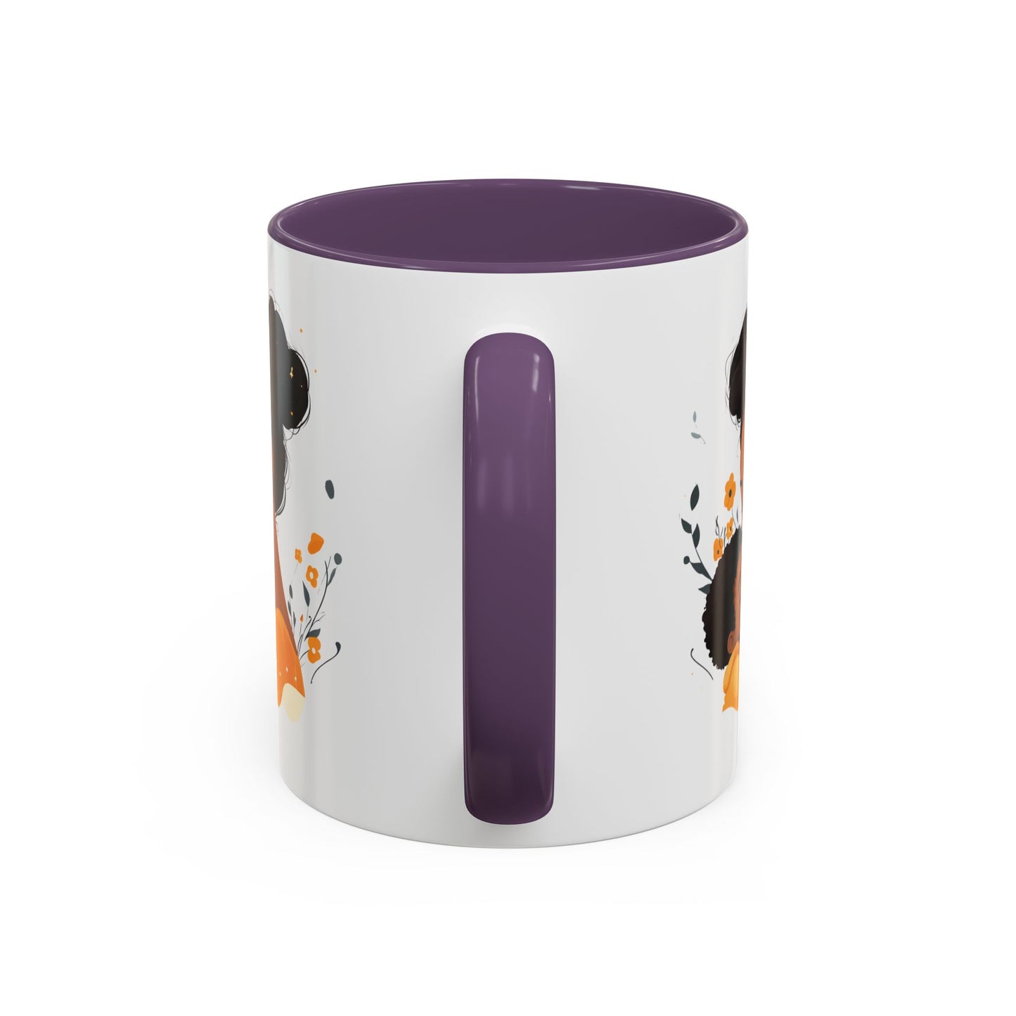 Mother and Child Accent Coffee Mug, Inspirational Drinkware, Gift for Mothers Day, Cute Family Mug, Cozy Coffee Cup, Loving Bond Mug