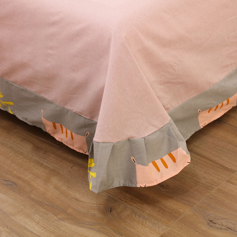 Quatre-pièce coton ensemble de literie