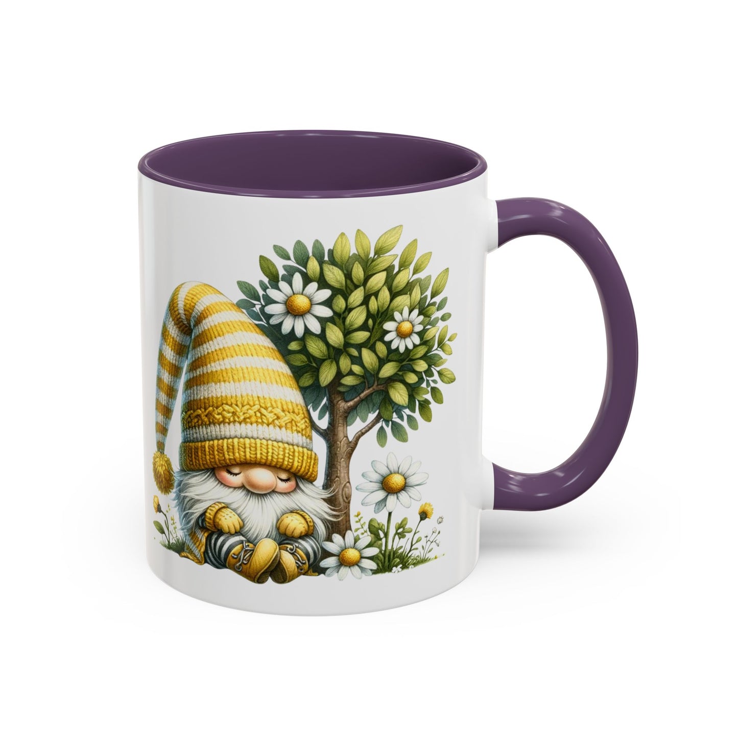 Whimsical Gnome Coffee Mug - Perfect for Garden Lovers, Home Decor, Gift for Friends, Cozy Mornings, Spring Celebrations