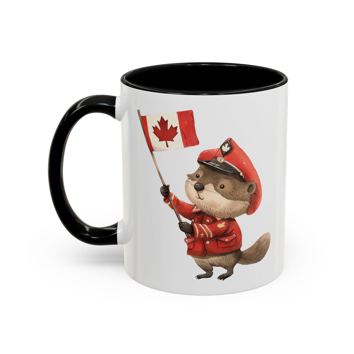 Adorable Canadian Beaver Coffee Mug | Cute Animal Lover Gift, Canada Day Celebration, Home Decor, Fun Office Mug, Tea Lover
