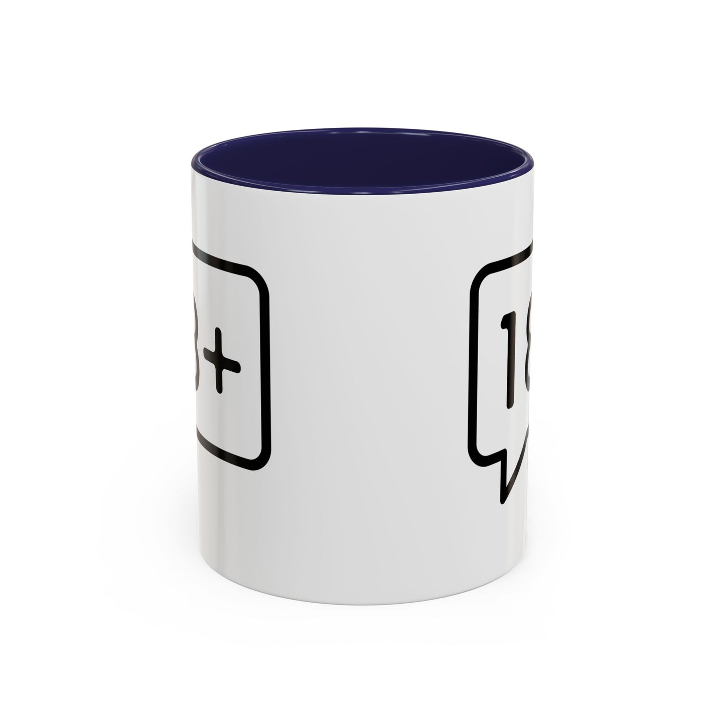 Adult-Only Accent Coffee Mug | Fun 18+ Design, Gift for Coffee Lovers, Unique Housewarming Gift, Perfect for Birthdays, Funny Office Mug