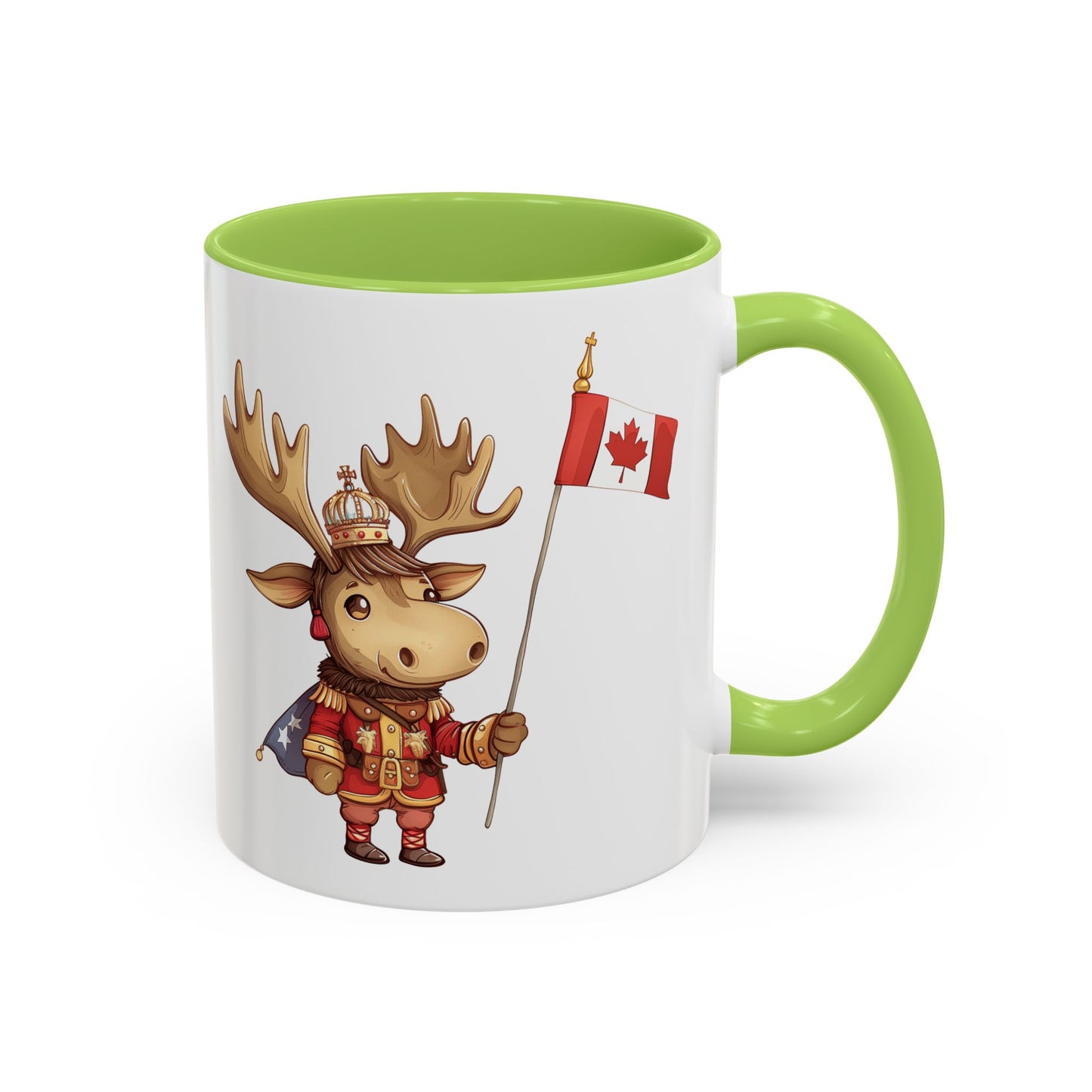 Canada Moose Accent Coffee Mug, Funny Moose Mug, Canadian Gift, Cute Animal Mug, Canada Day Mug, Holiday Coffee Cup
