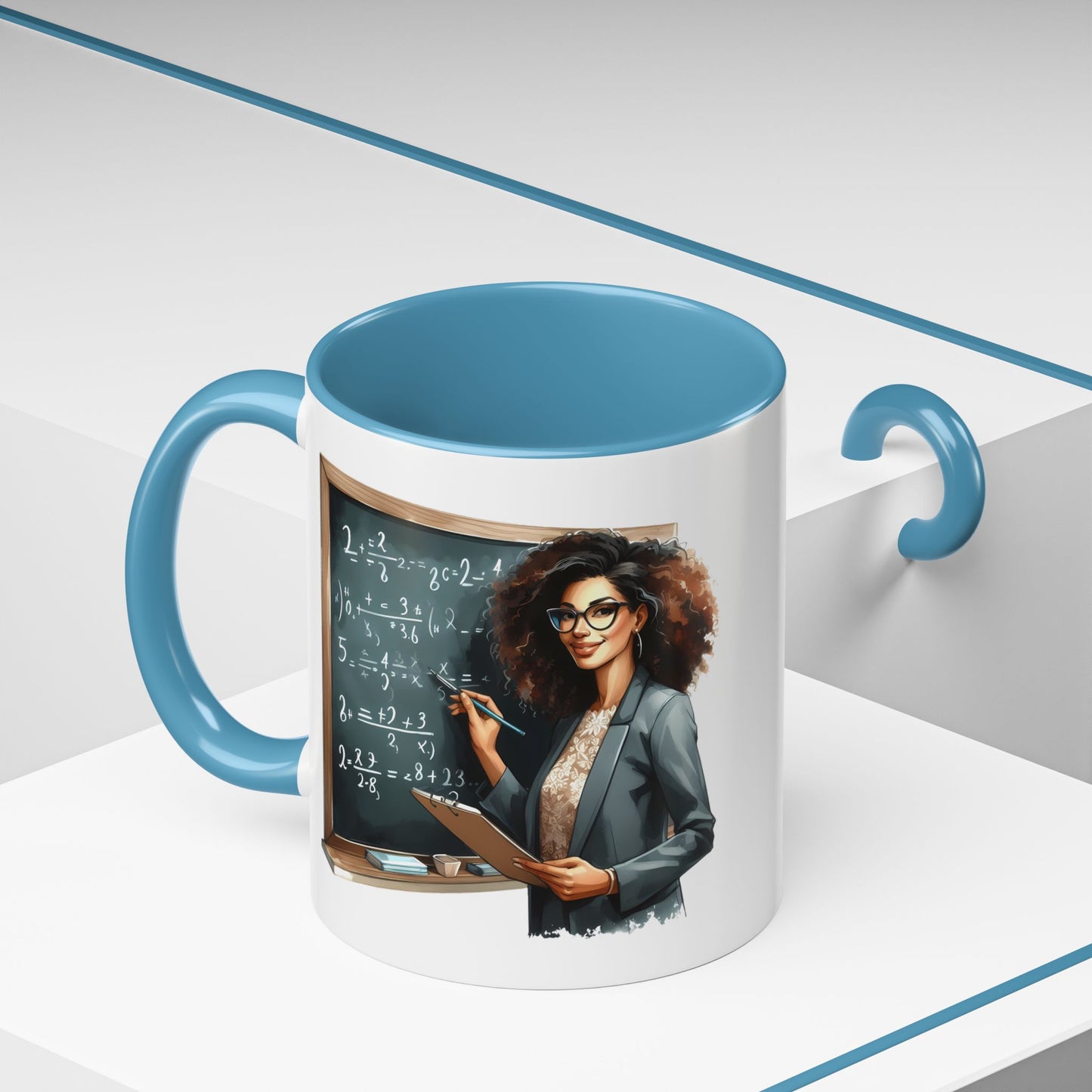 Mathematics Teacher Coffee Mug | Inspirational Gift for Educators, Black Accent Mug, Back to School Gift, Science Enthusiast, [...]
