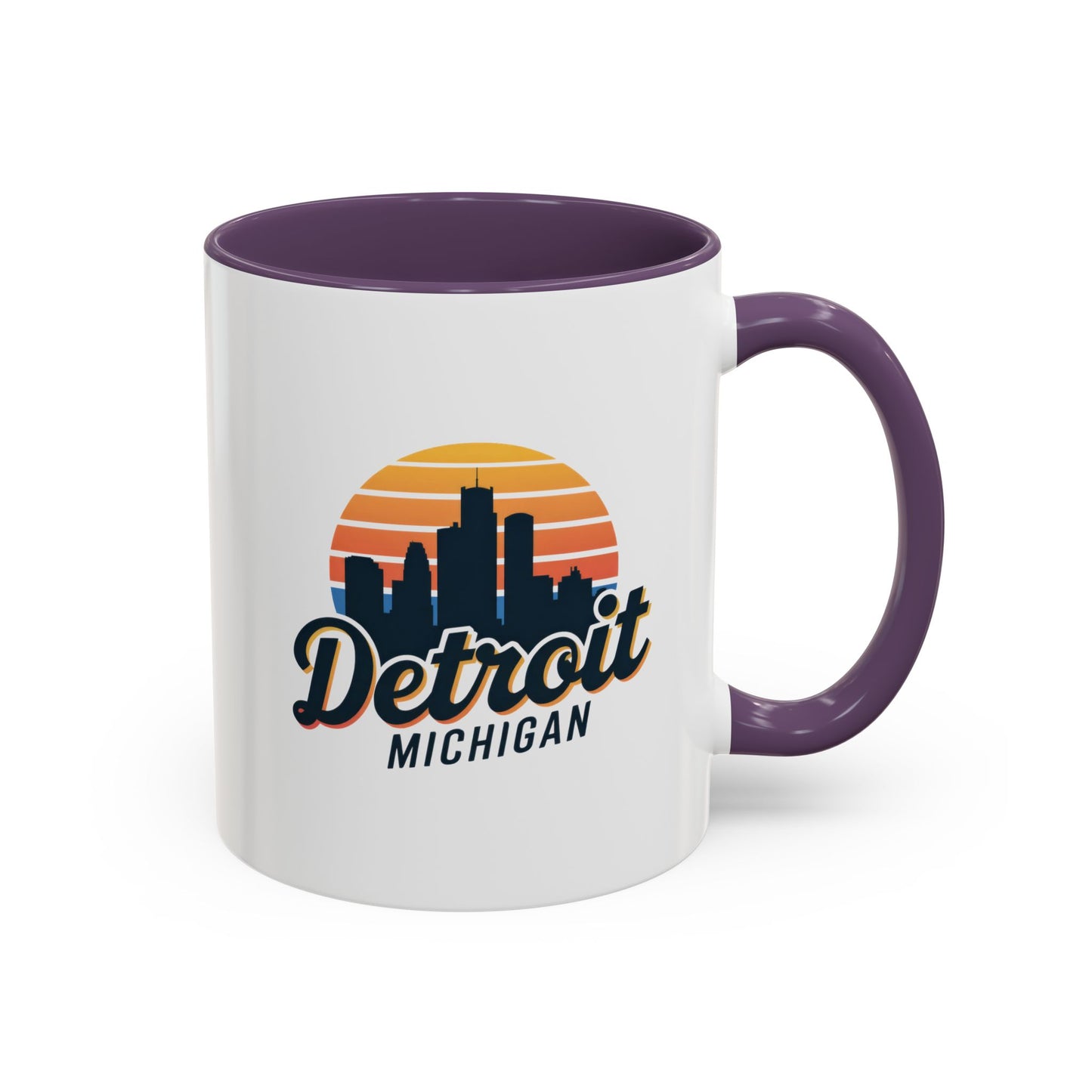 Detroit Skyline Coffee Mug - Perfect for Home, Gifts, Office Decor, Travel, Sunsets