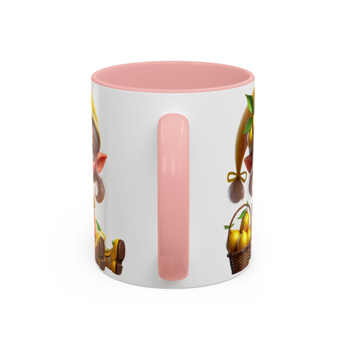 Whimsical Lemon Elf Coffee Mug - Perfect Gift for Spring & Summer