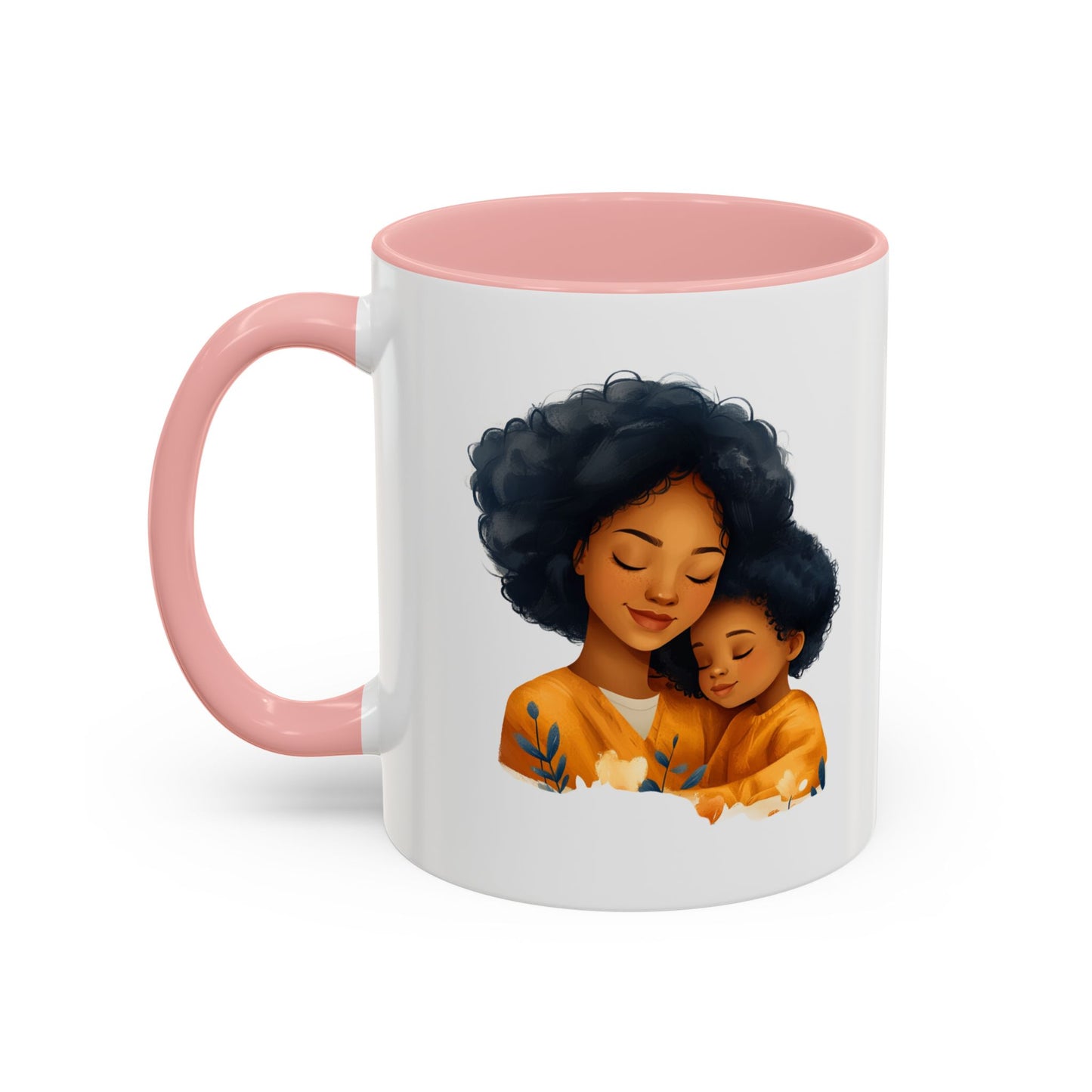 Warm Embrace Coffee Mug - Celebrating Love, Mom Gift, Unique Artwork, Cozy Home Decor, Perfect for Mother's Day, Tea Lover