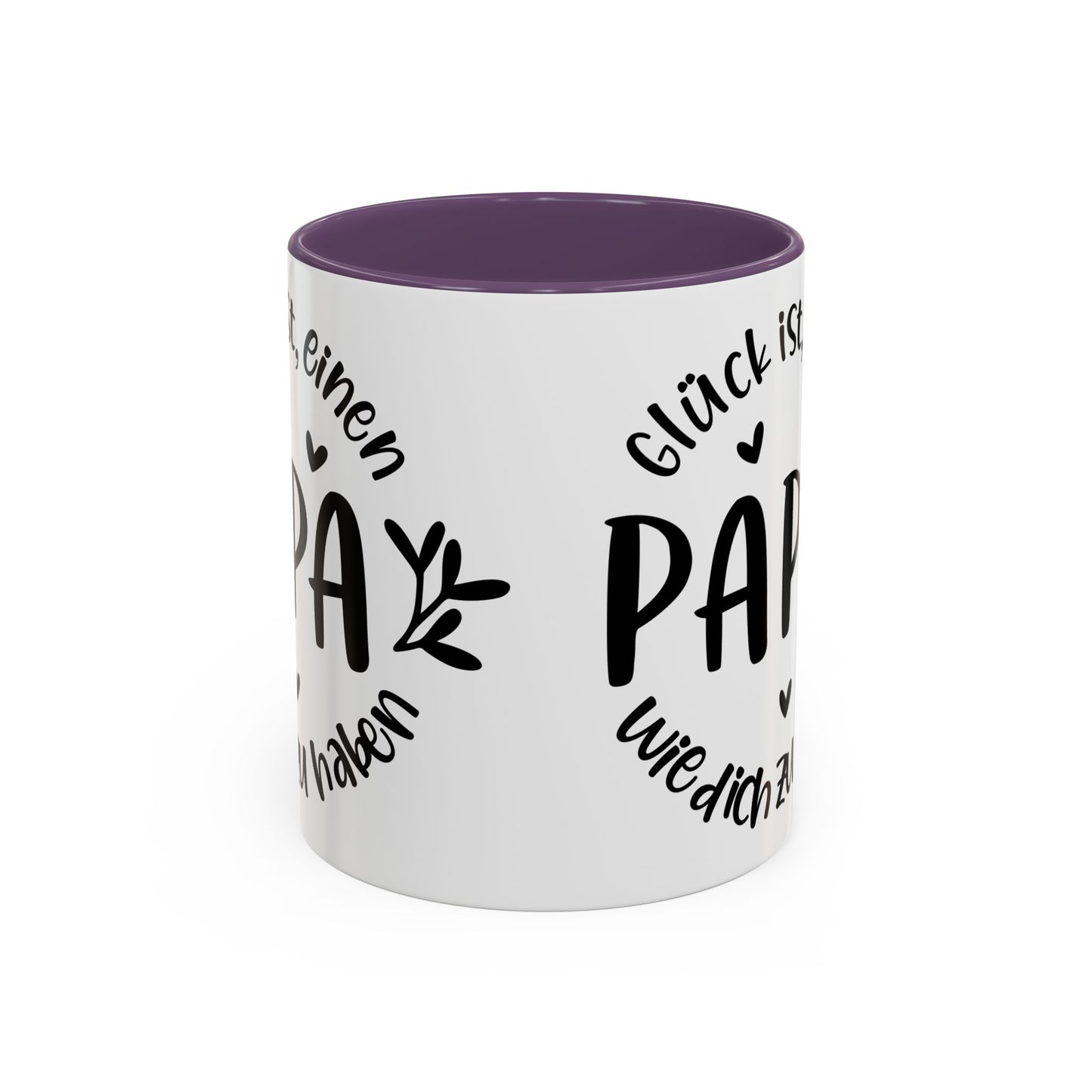 Father's Day Accent Coffee Mug - Perfect Gift for Dad, Funny Coffee Cup, Customizable Mug, Gifts for Papa, Unique Kitchenware