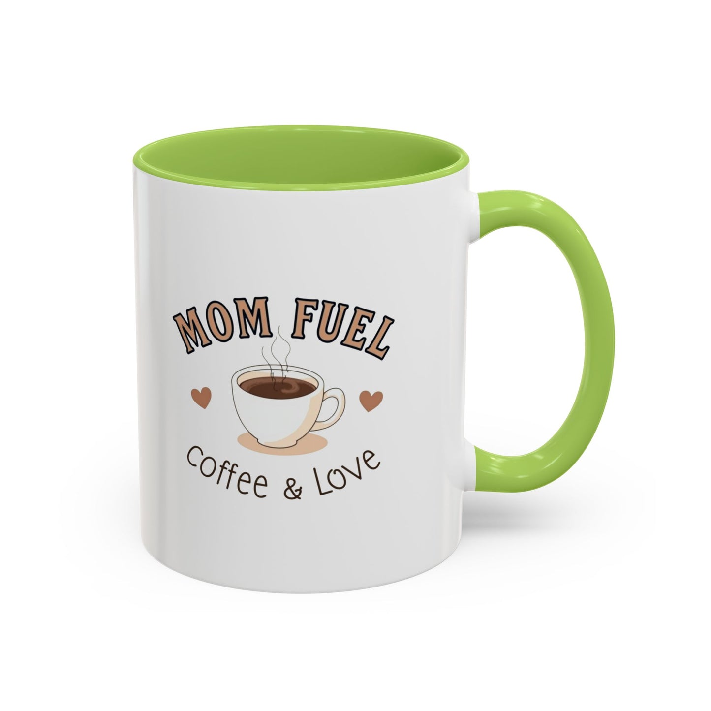 Mom Fuel Coffee Mug - Perfect Gift for Coffee Lovers, Mothers' Day, Birthday, Home Office, Ceramic Mug