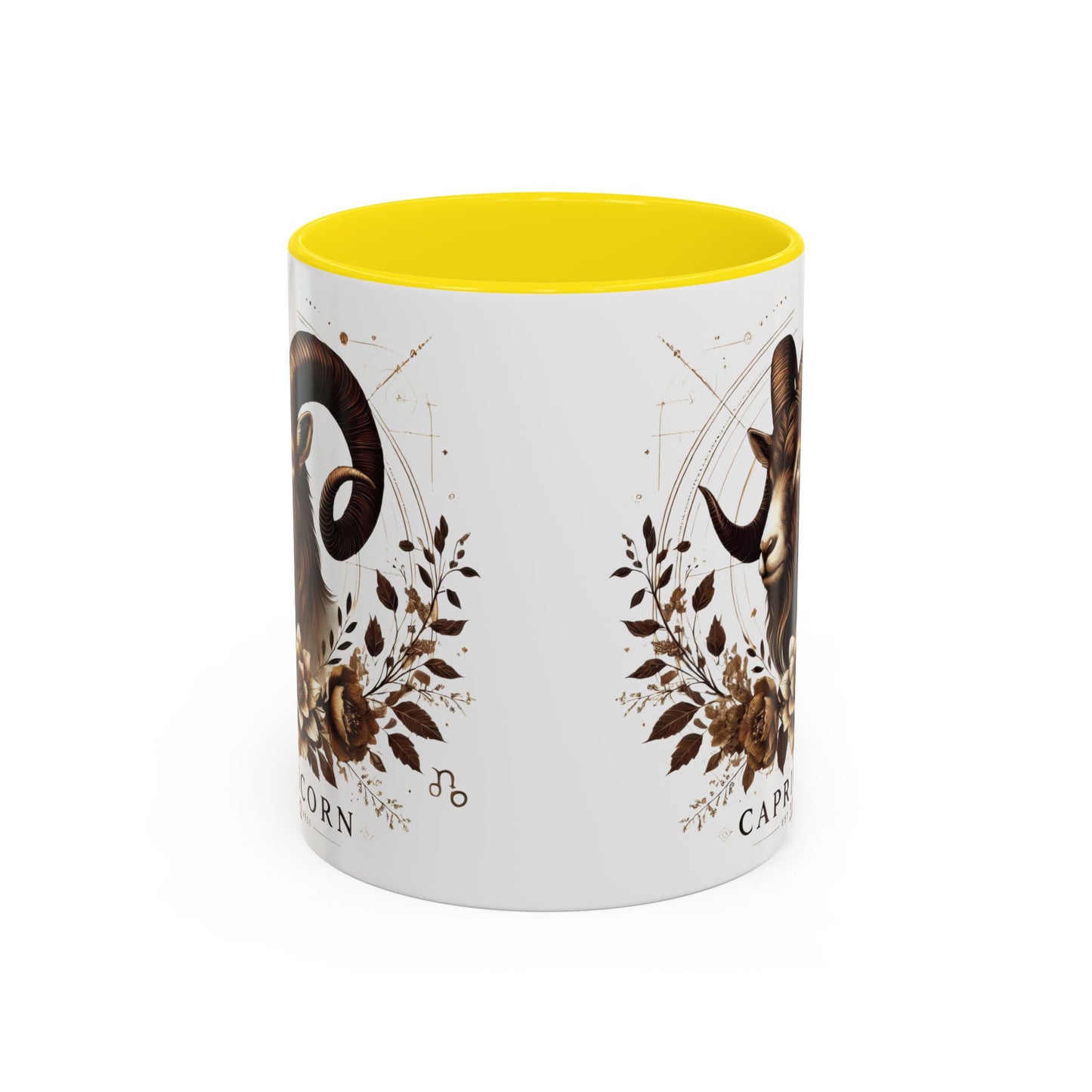 Capricorn Zodiac Coffee Mug - Elegant Astrological Design for Astrology Lovers
