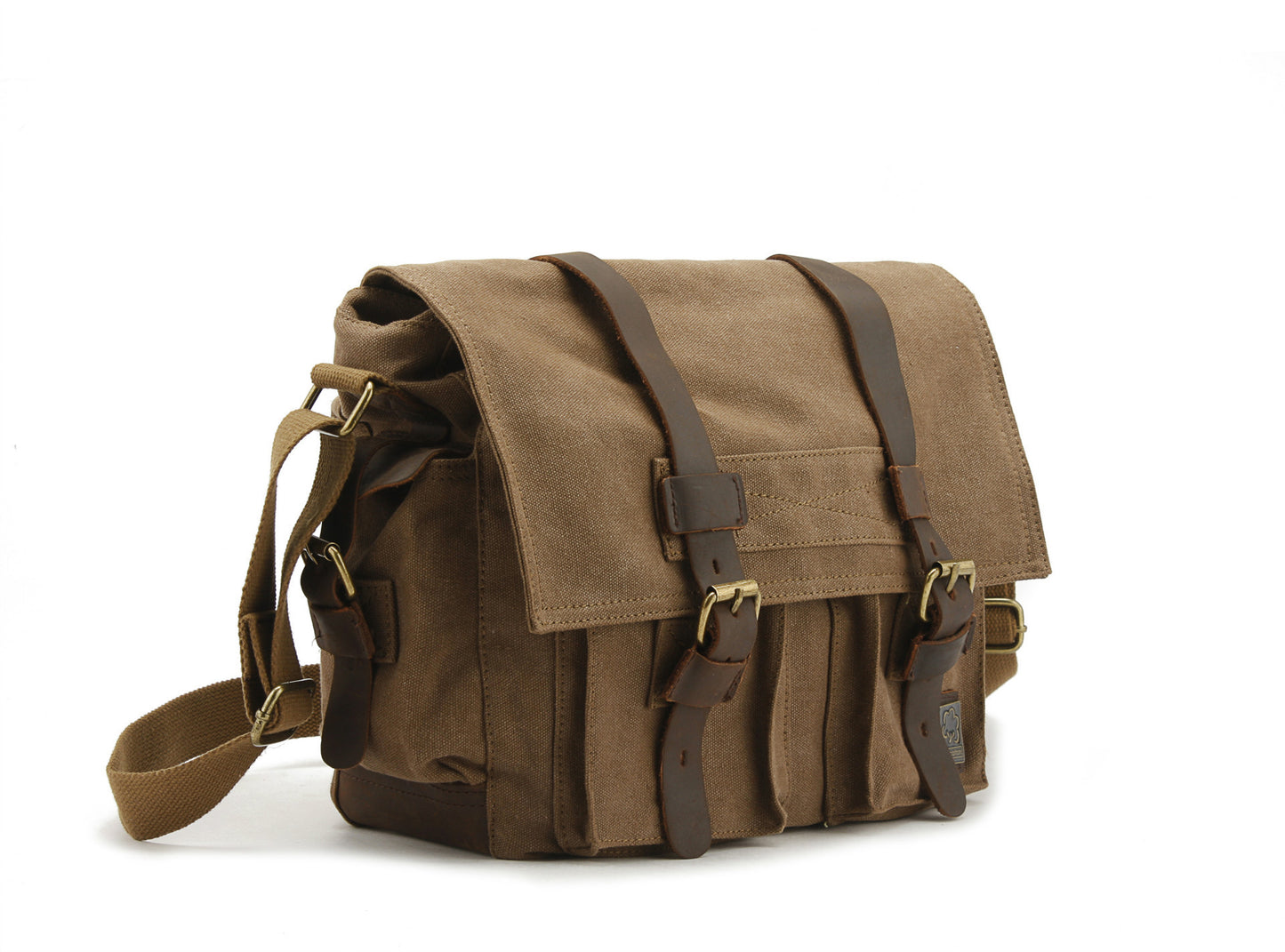 Canvas messenger bag